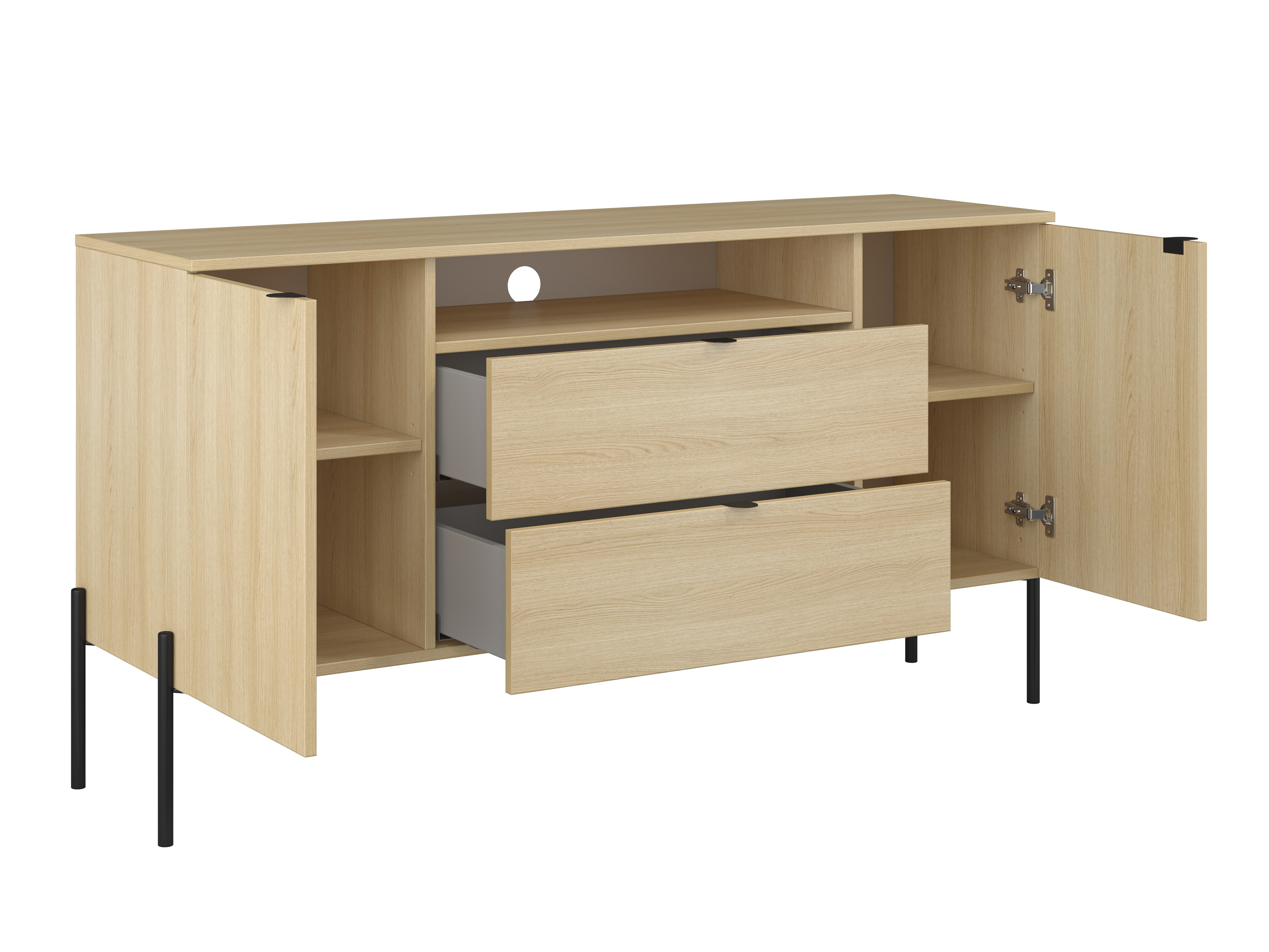 Ensemble de salon Levtenu 118 (Chêne)