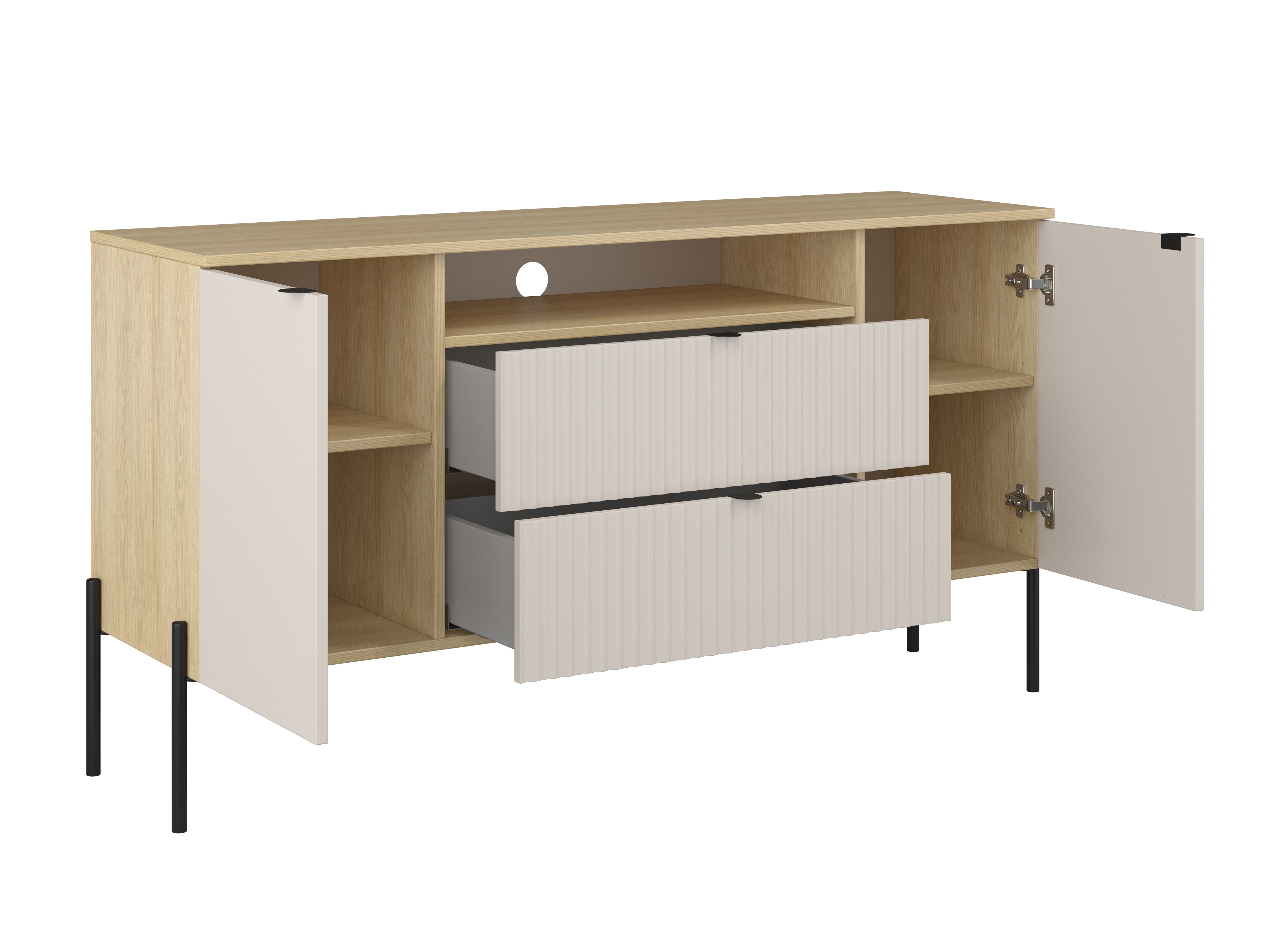 Ensemble de salon Levtenu 119 (Chêne + Cachemire)