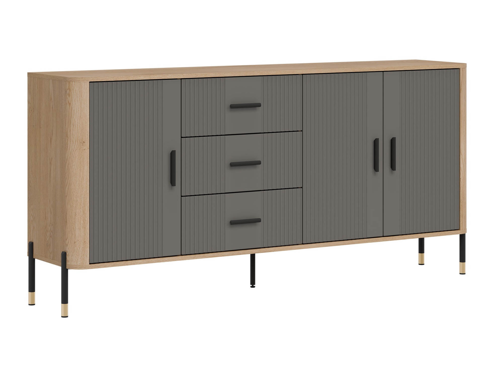 Commode Flosora 115 (Gris)