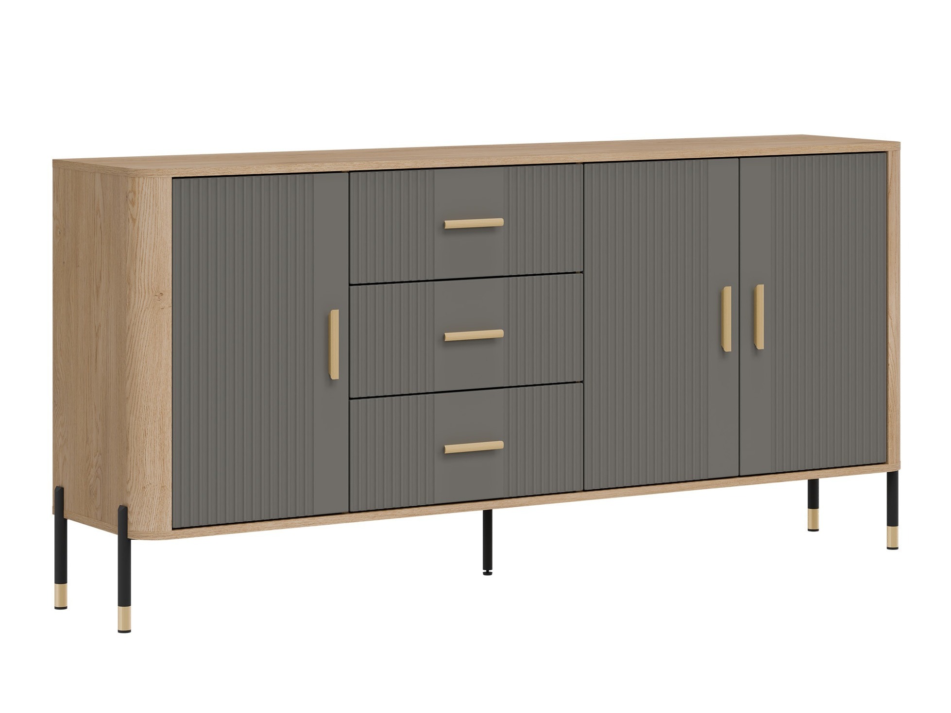 Commode Flosora 115 (Gris)