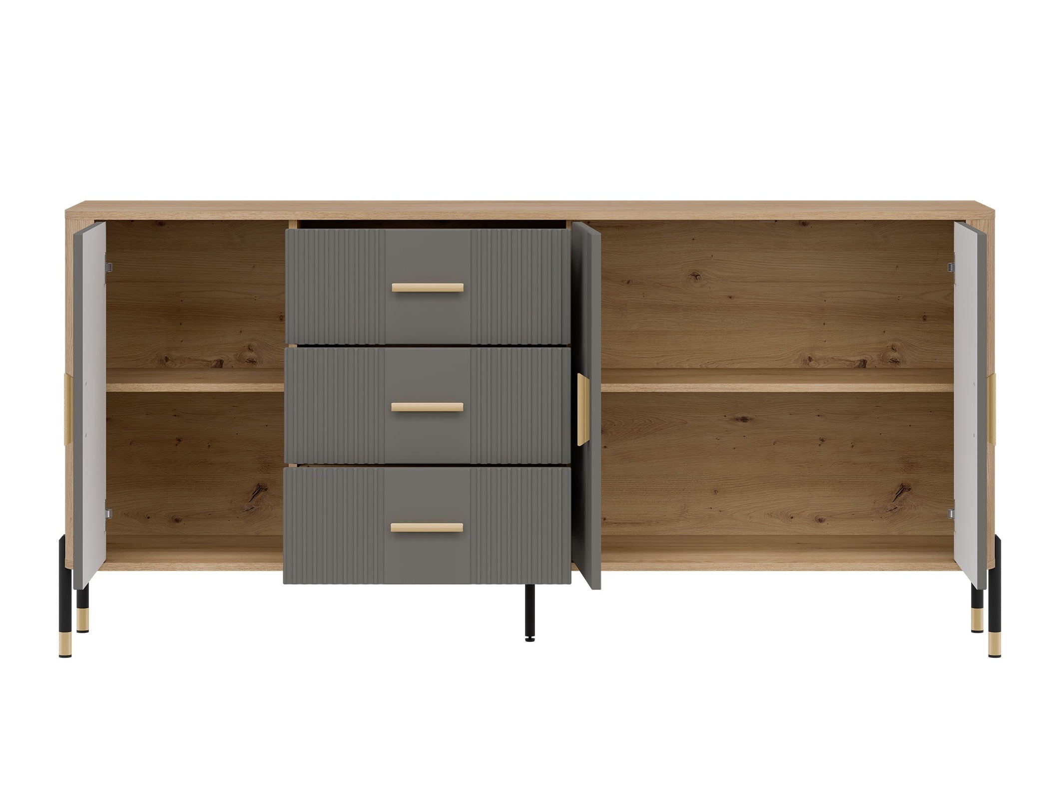 Commode Flosora 115 (Gris)