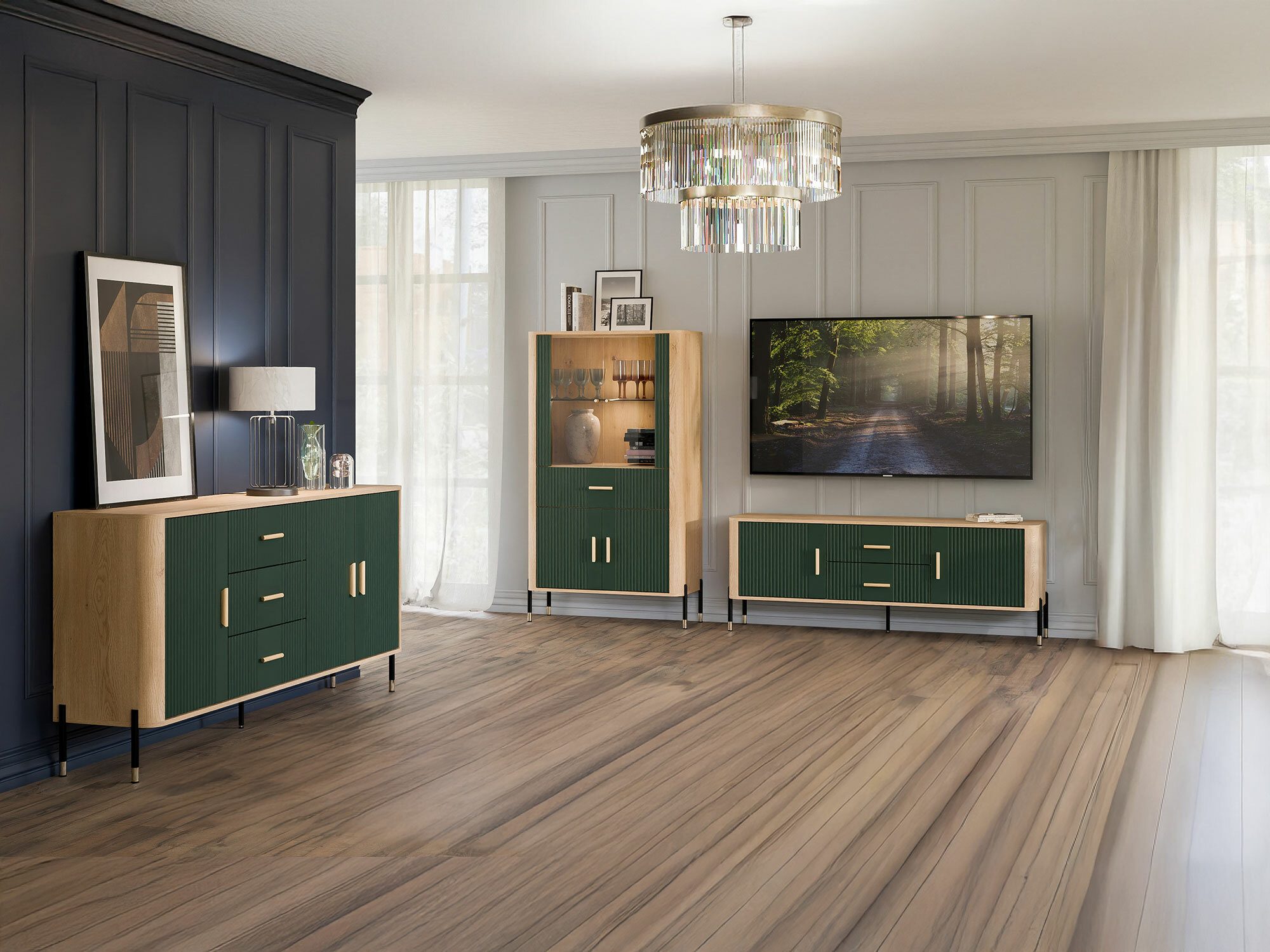 Commode Flosora 115 (Vert)
