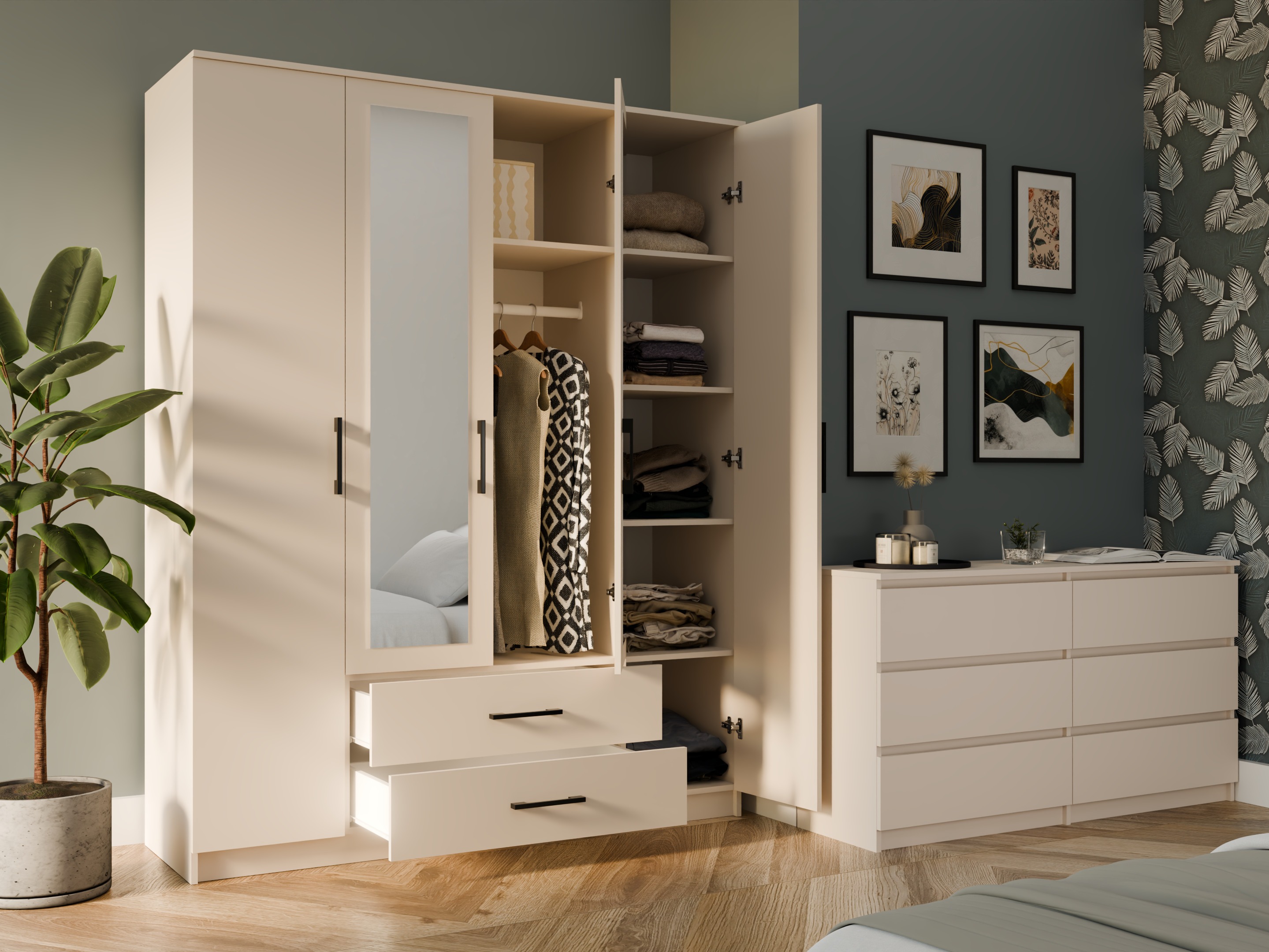 Armoire Mandeville 117 (Cachemire)
