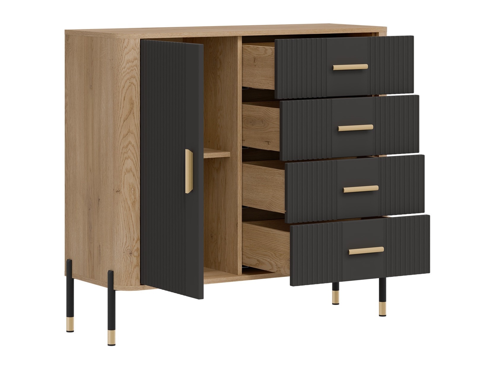 Commode Flosora 117 (Anthracite)