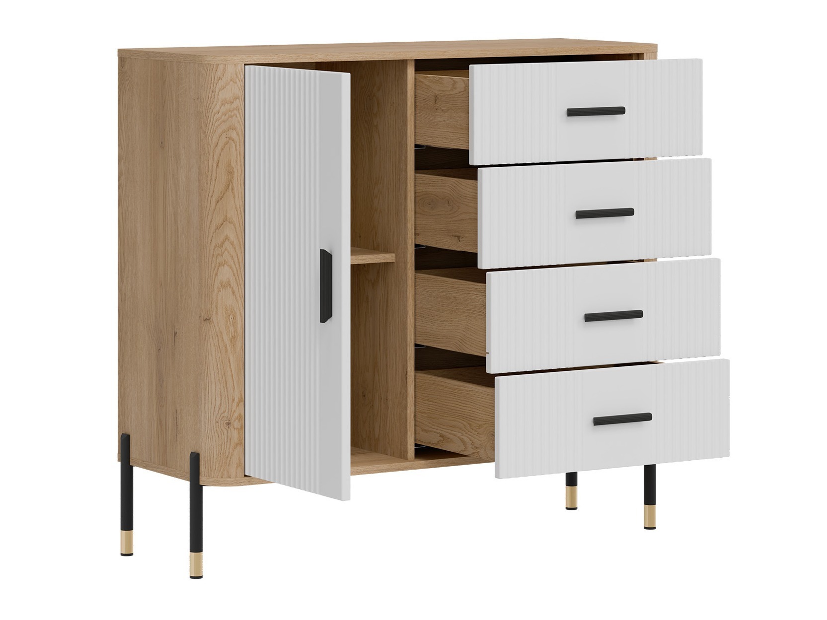 Commode Flosora 117 (Blanc)