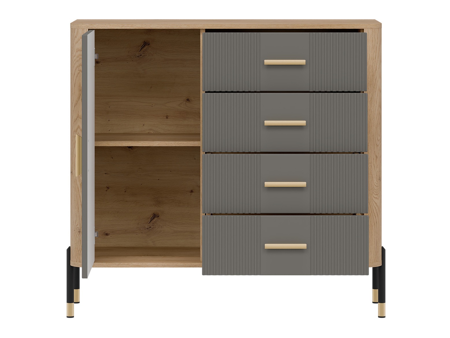 Commode Flosora 117 (Gris)