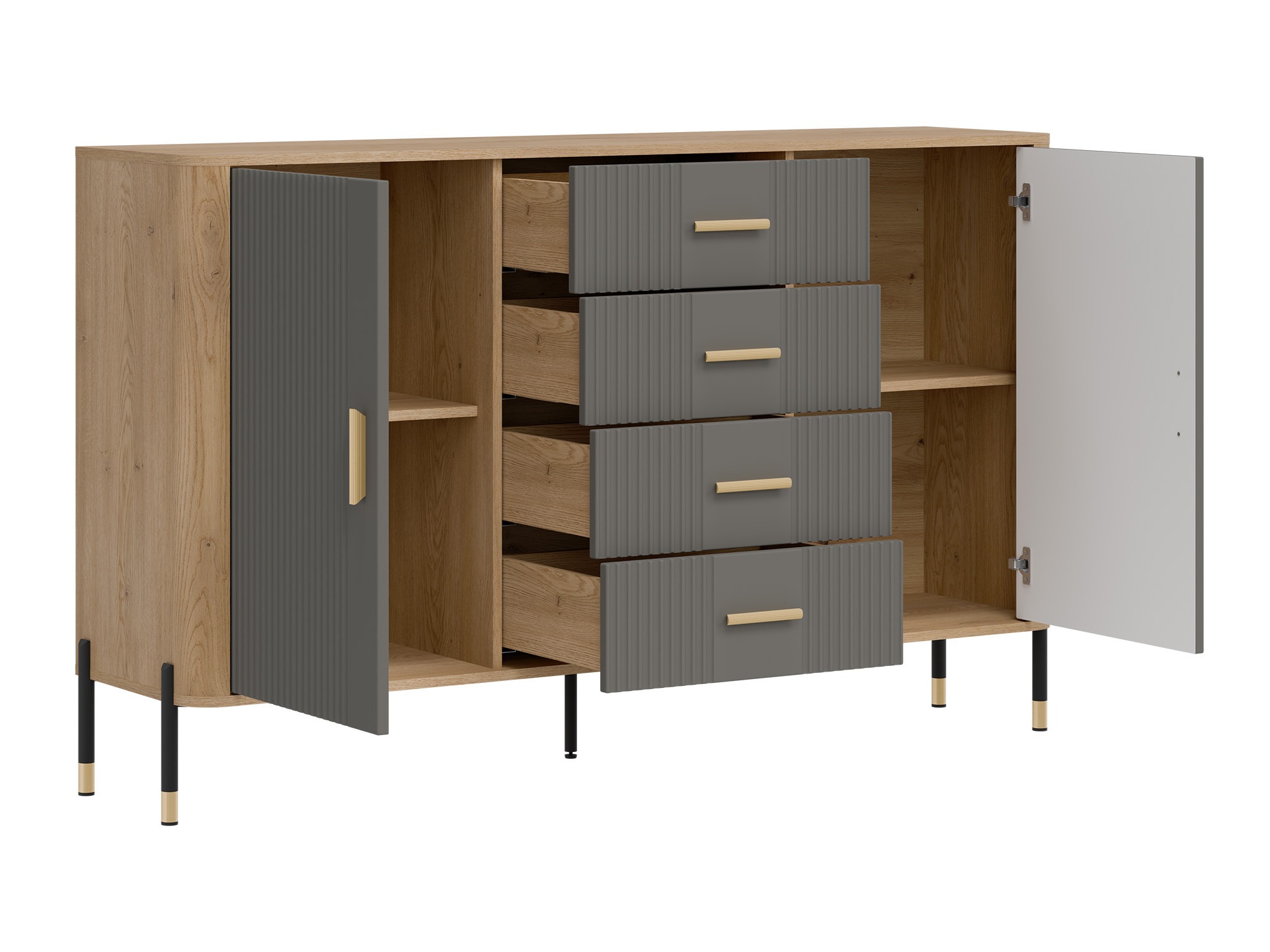 Commode Flosora 119 (Gris)