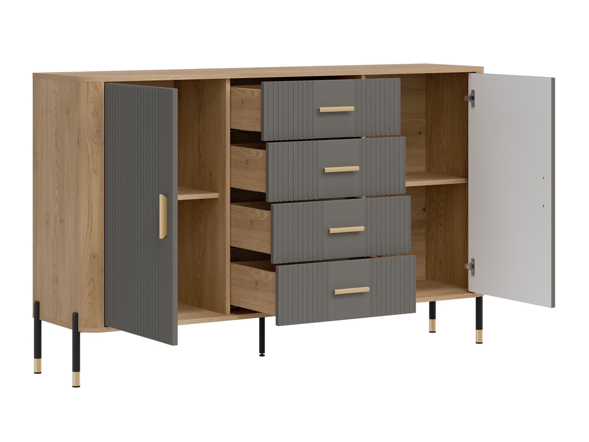 Commode Flosora 119 (Gris)