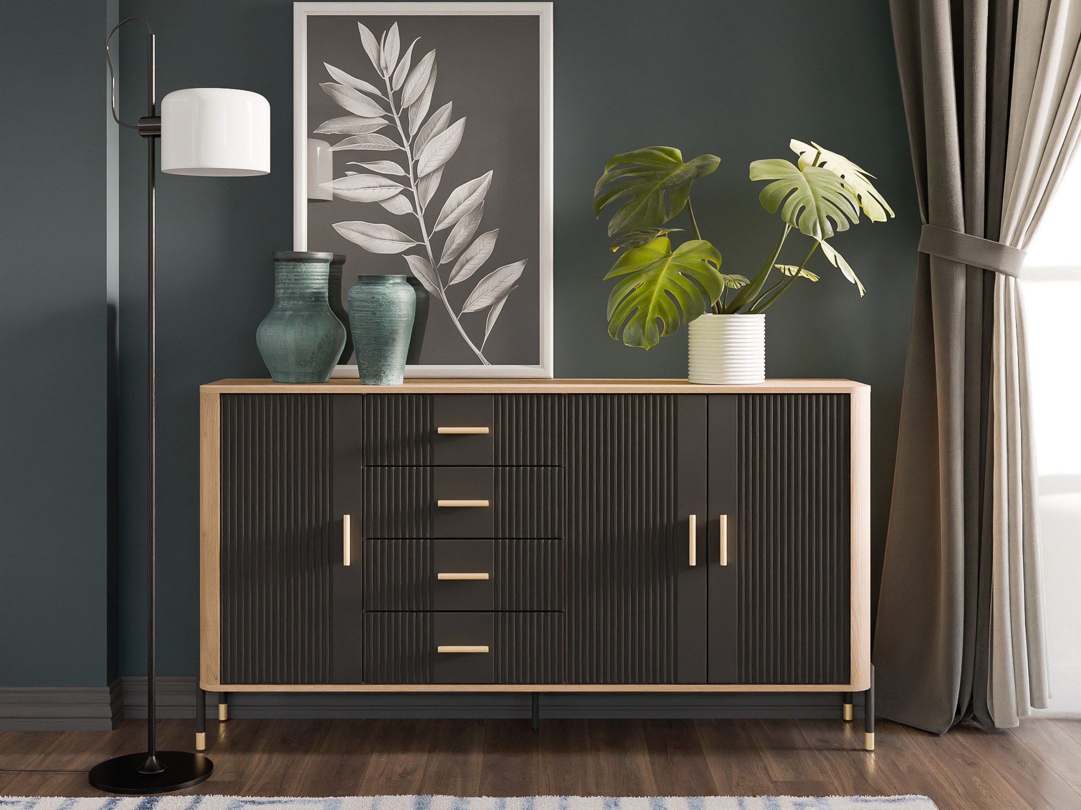Commode Flosora 121 (Anthracite)