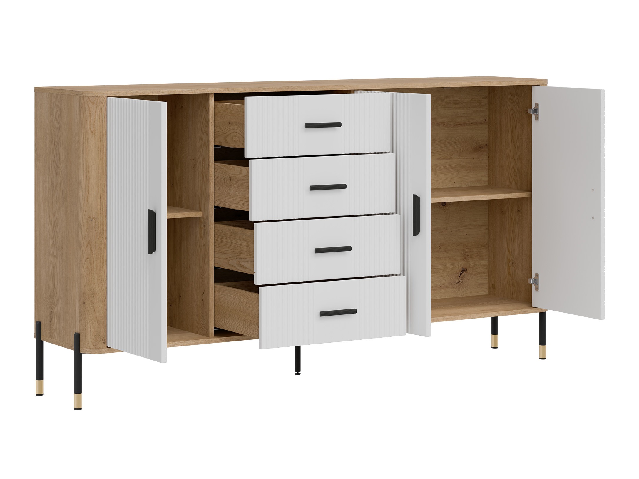 Commode Flosora 121 (Blanc)