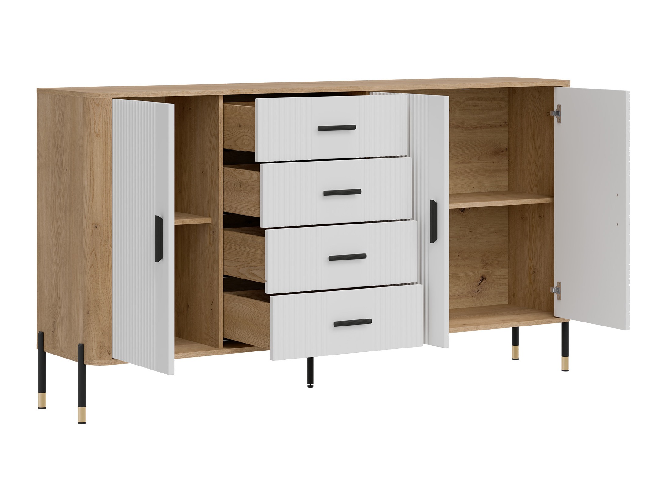Commode Flosora 121 (Blanc)
