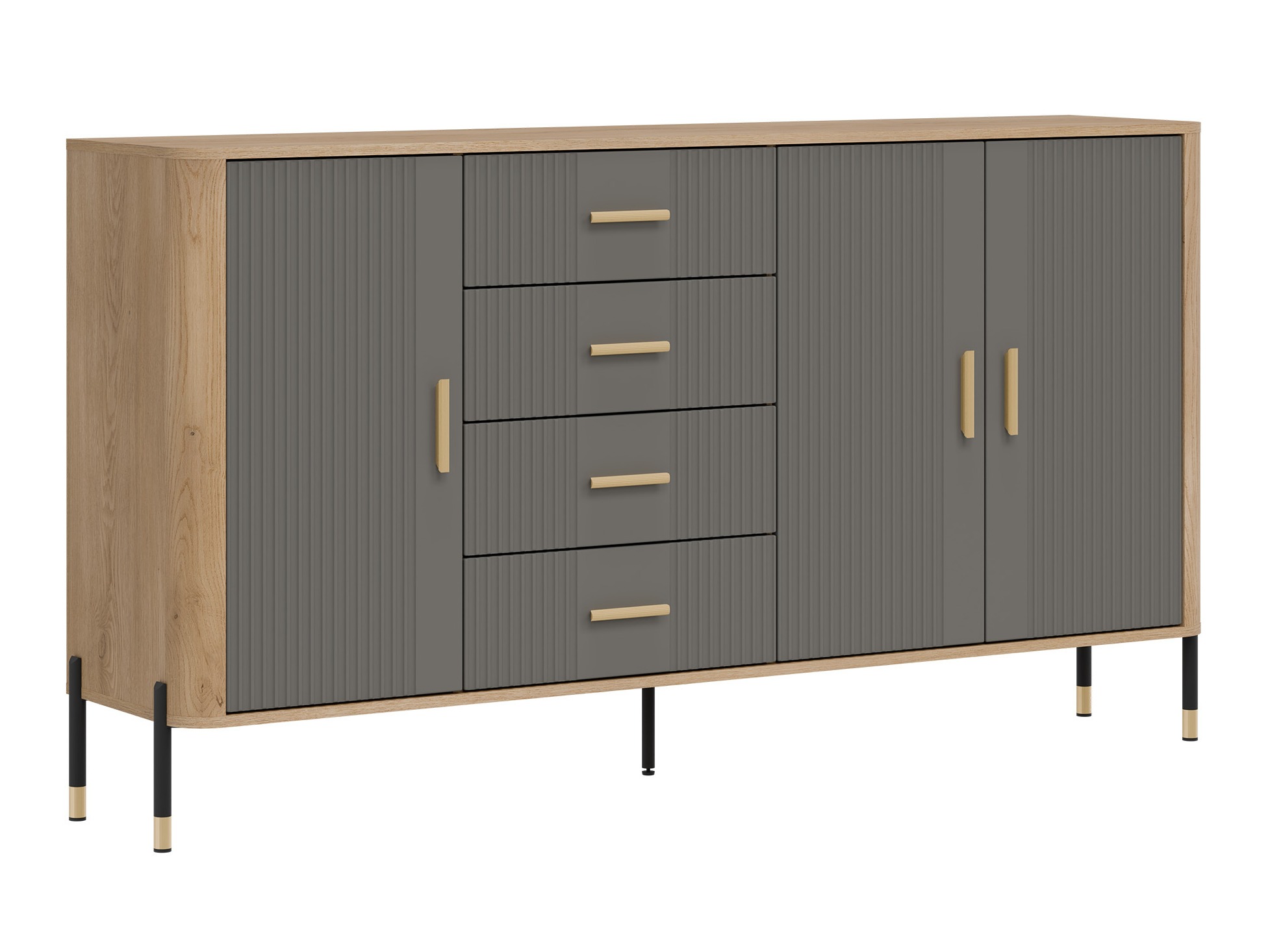 Commode Flosora 121 (Gris)