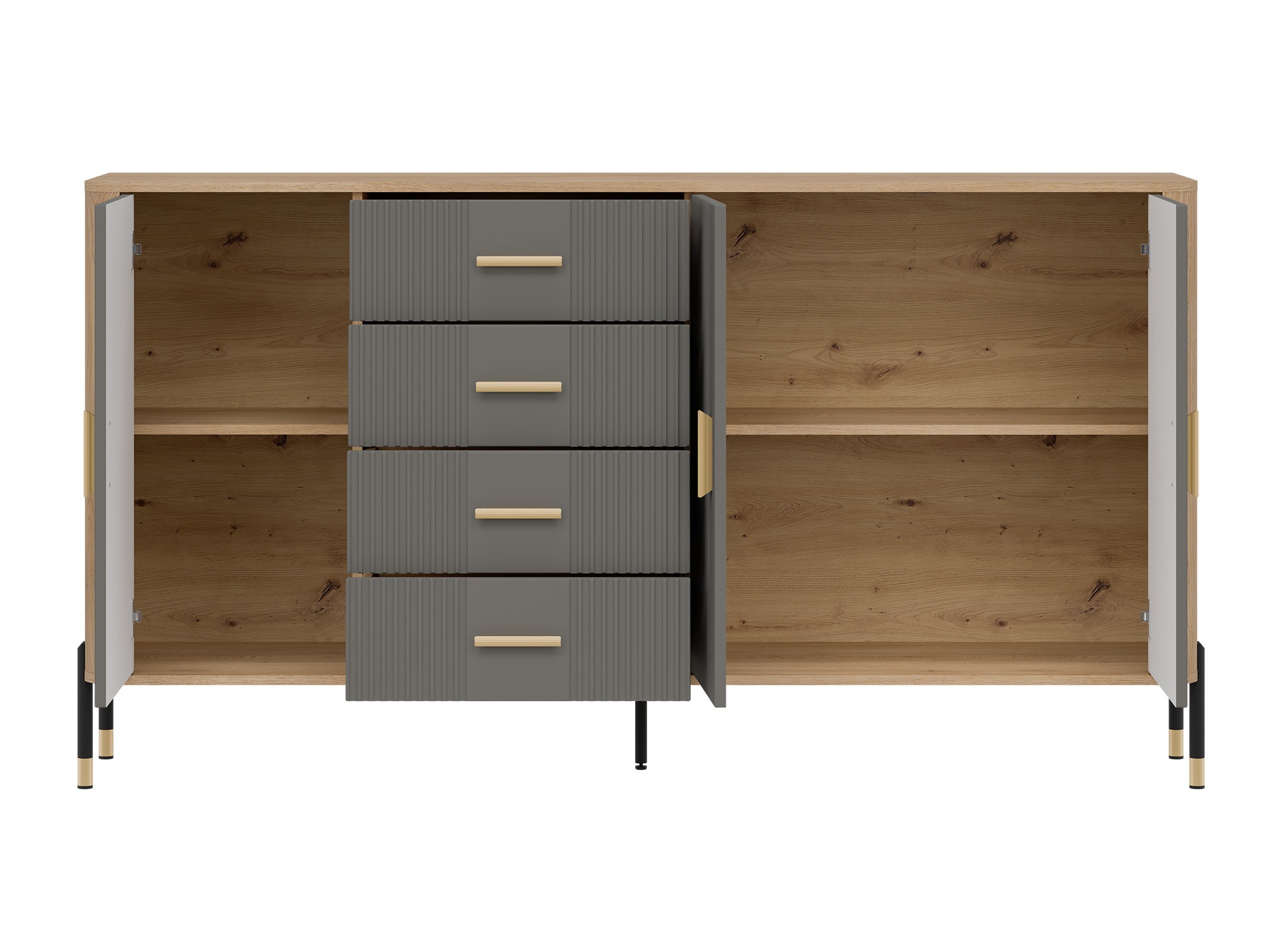 Commode Flosora 121 (Gris)