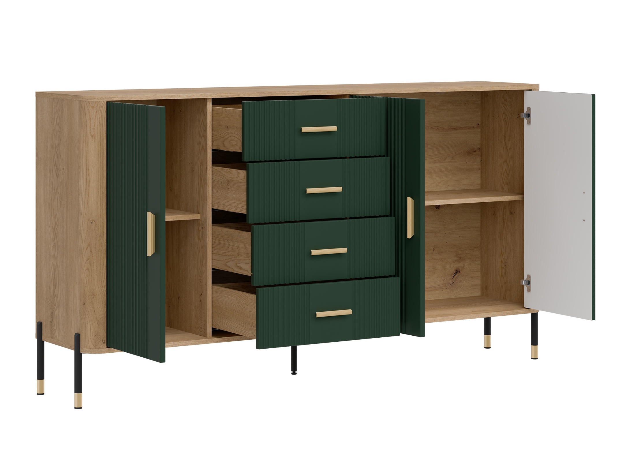 Commode Flosora 121 (Vert)
