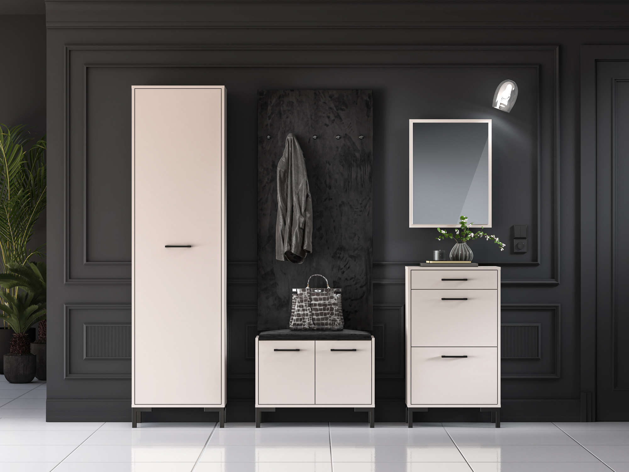 Meuble d'entrée Fiolevo 105