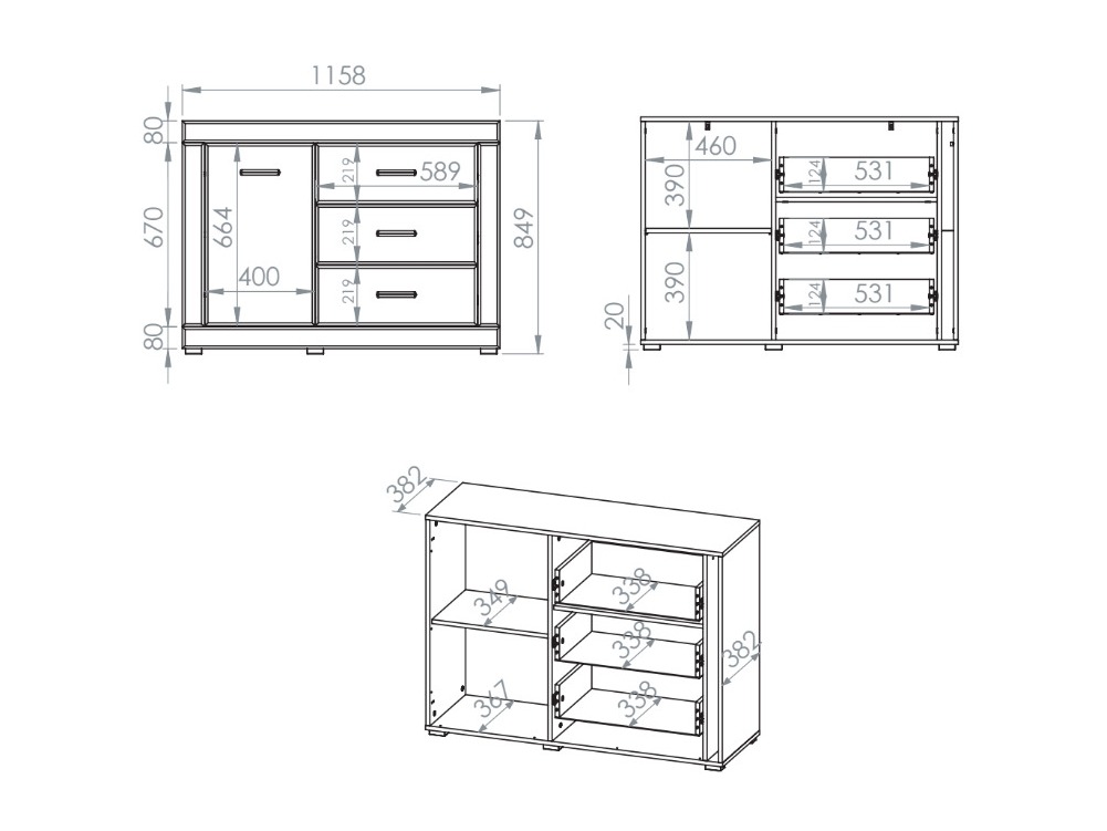 Commode Enolevi 103