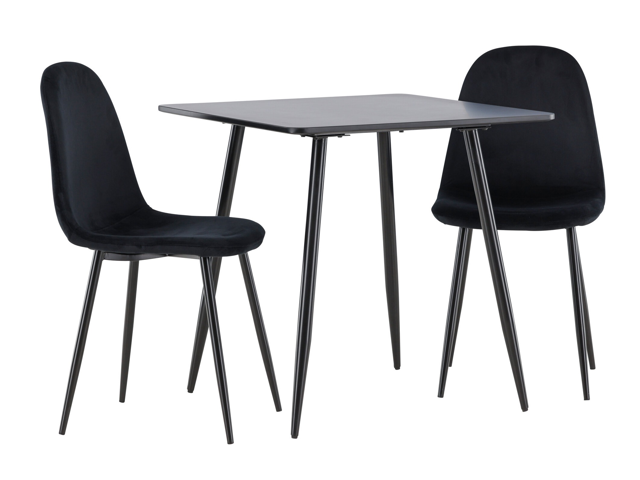 Salle à manger complète Dallas 4909 (Noir)
