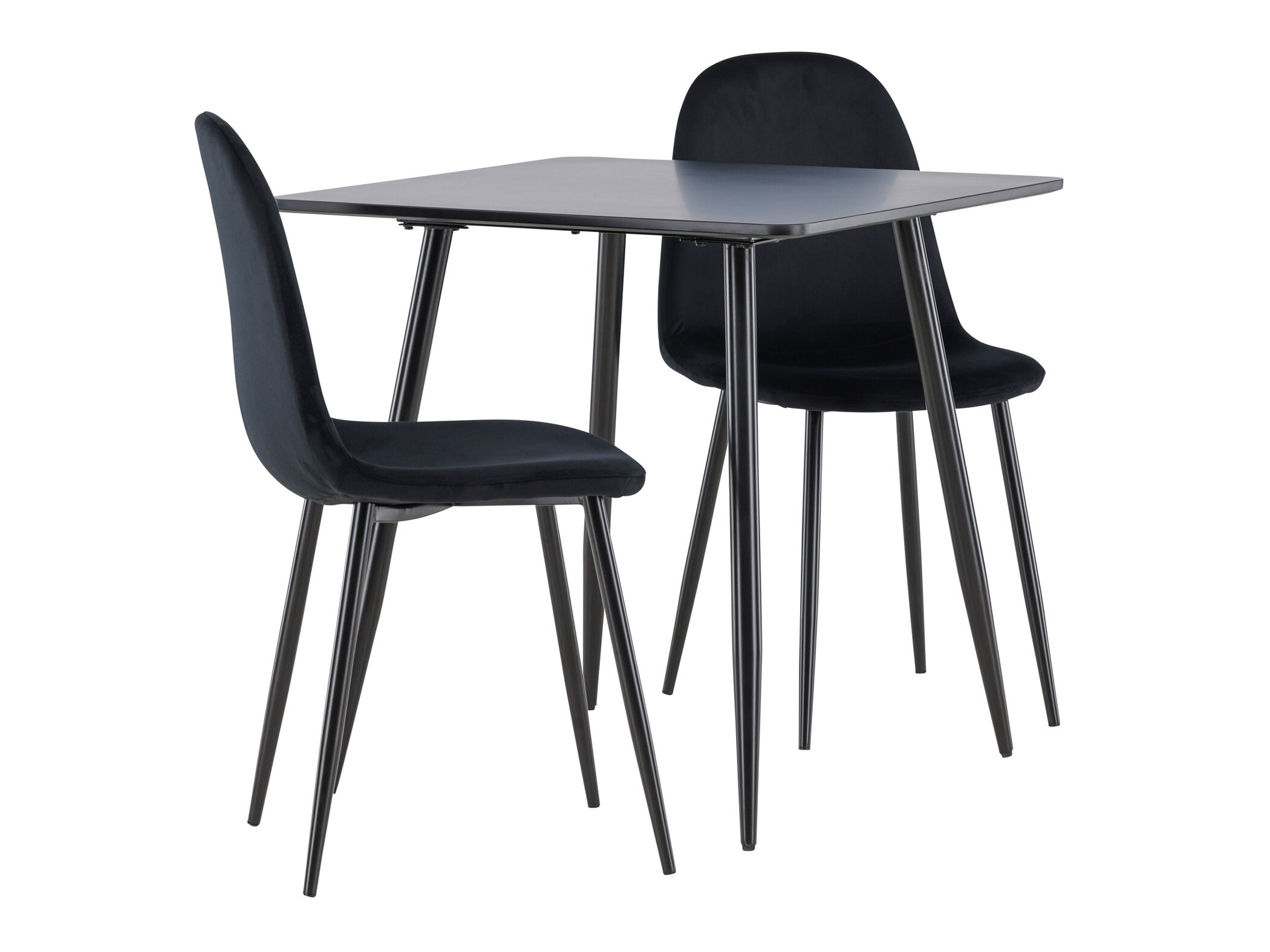 Salle à manger complète Dallas 4909 (Noir)