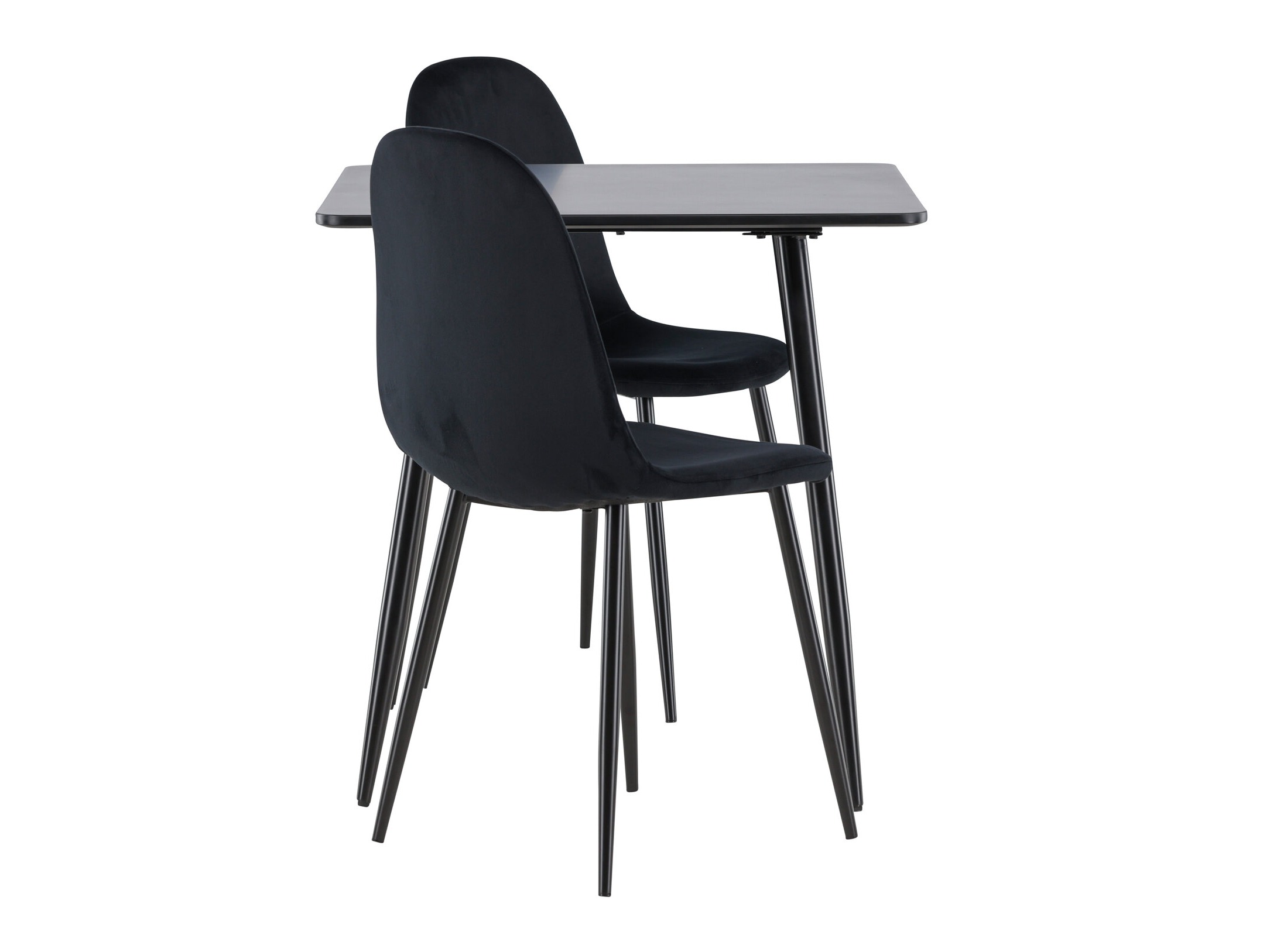 Salle à manger complète Dallas 4909 (Noir)