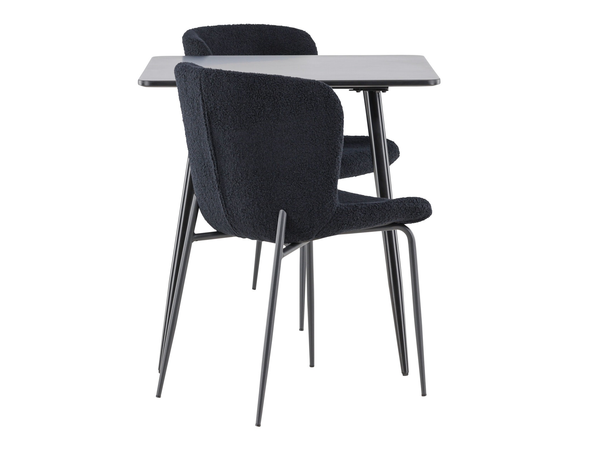 Salle à manger complète Dallas 4910 (Noir)