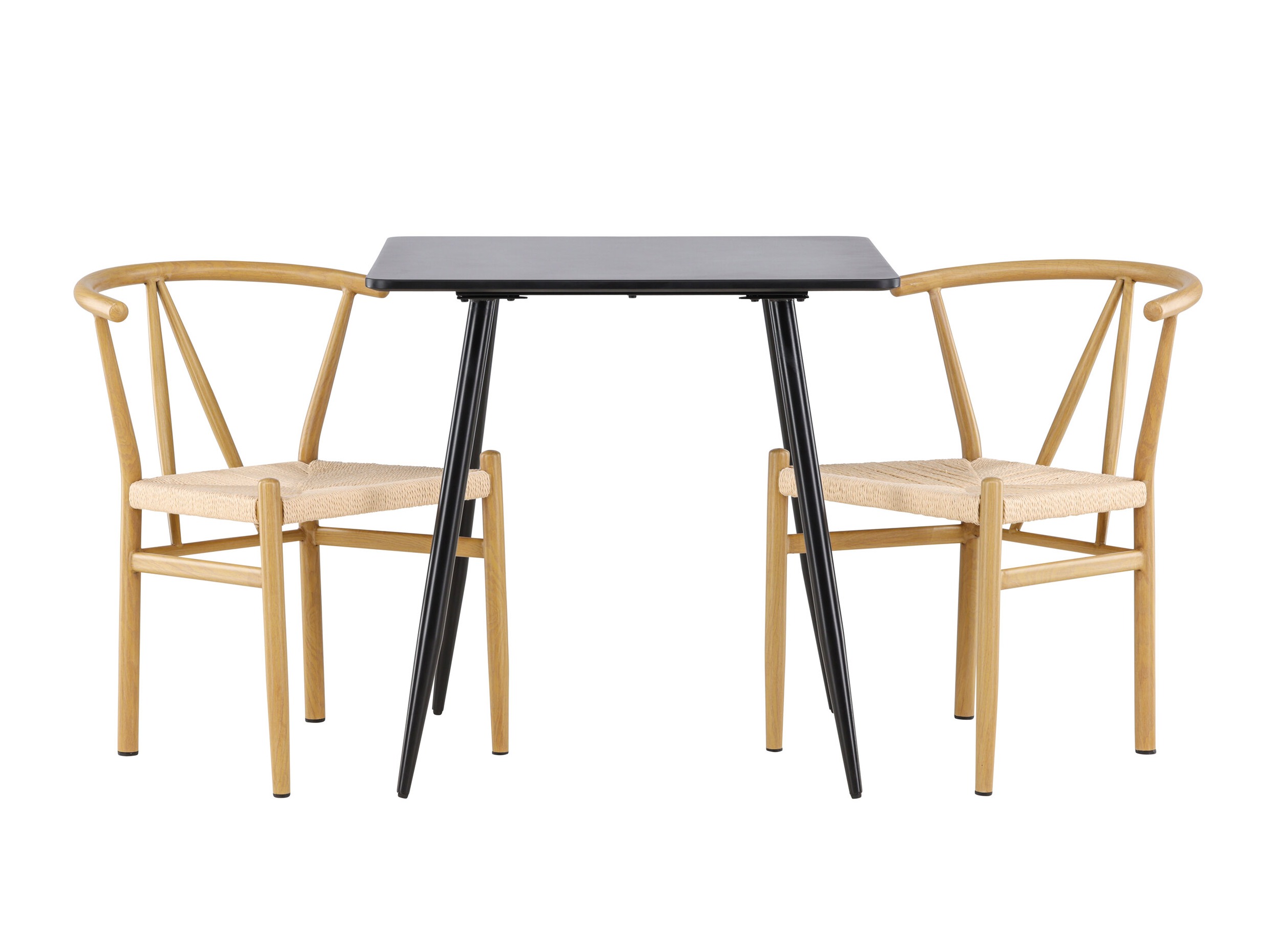 Salle à manger complète Dallas 4920 (Beige + Brun clair)