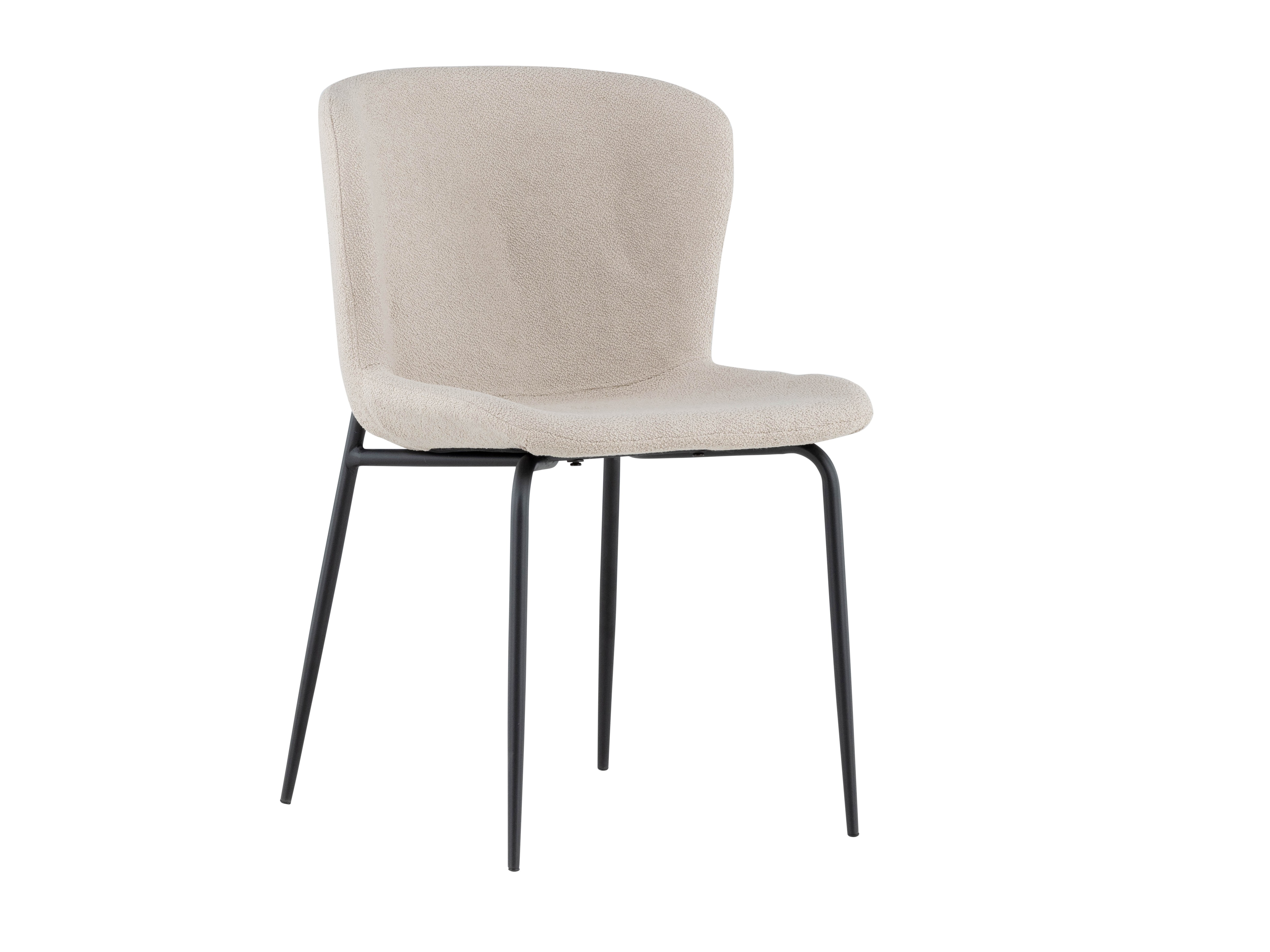 Salle à manger complète Dallas 4910 (Noir + Beige)