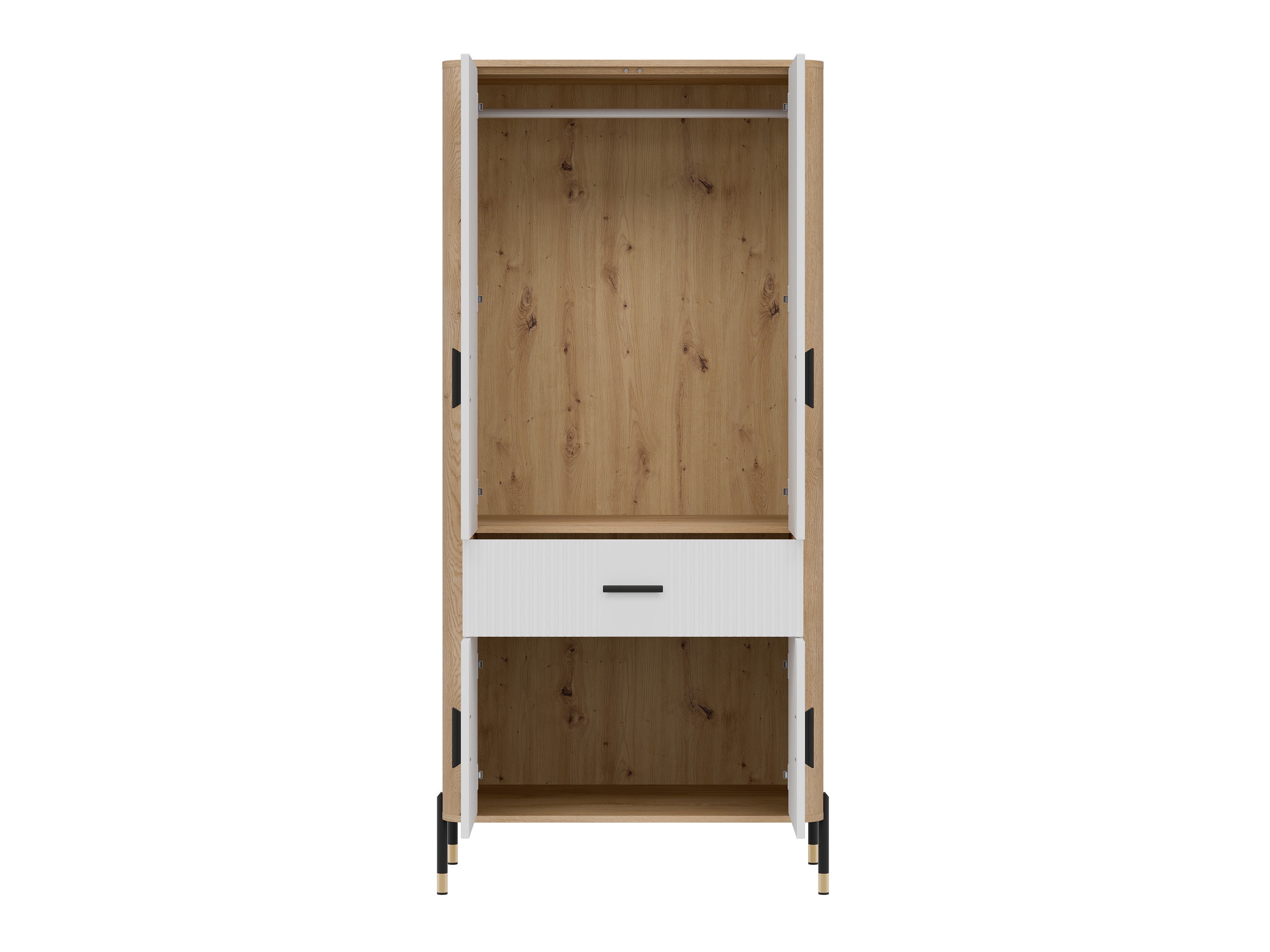 Armoire Flosora 133 (Blanc)