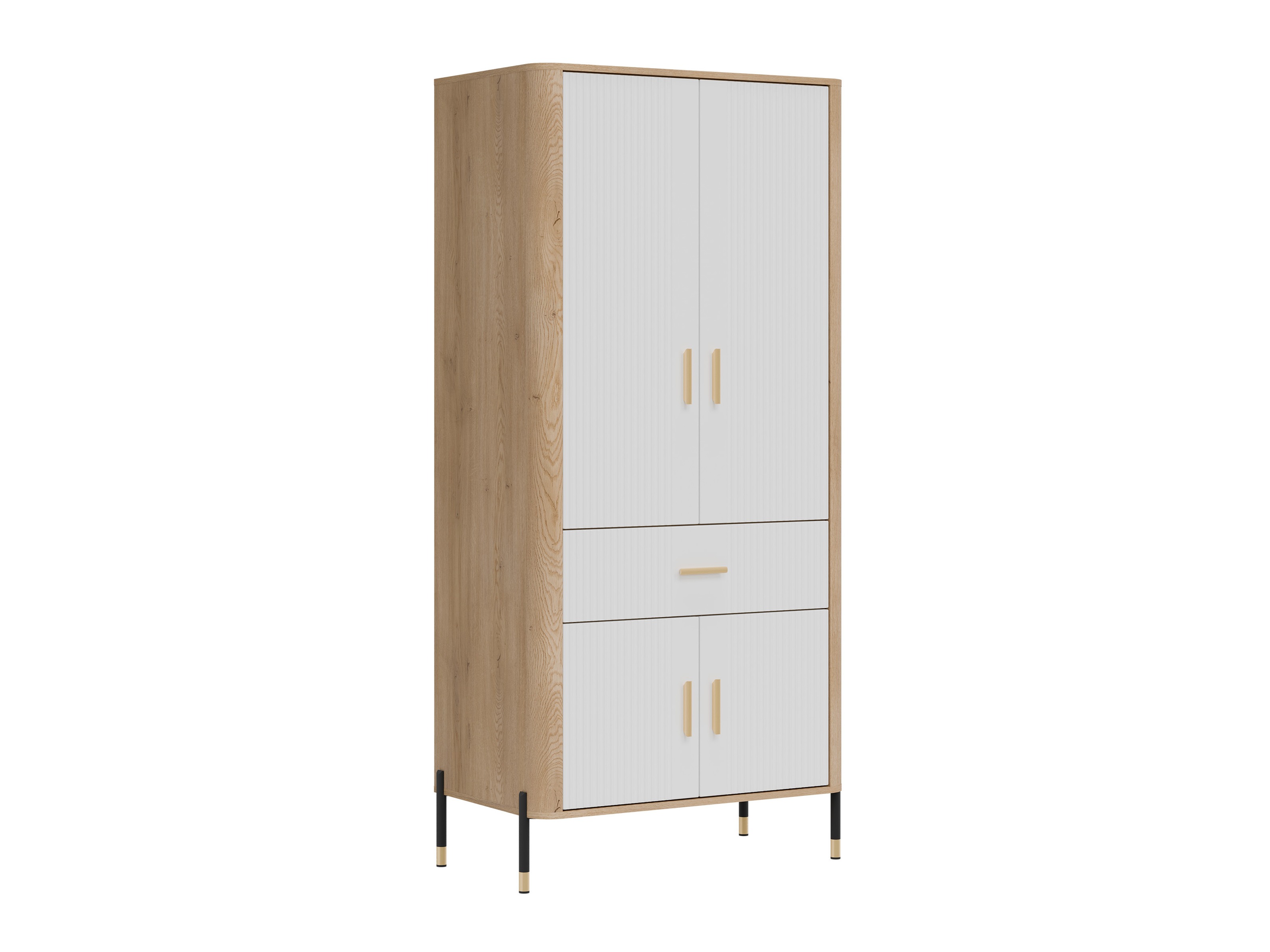 Armoire Flosora 133 (Blanc)