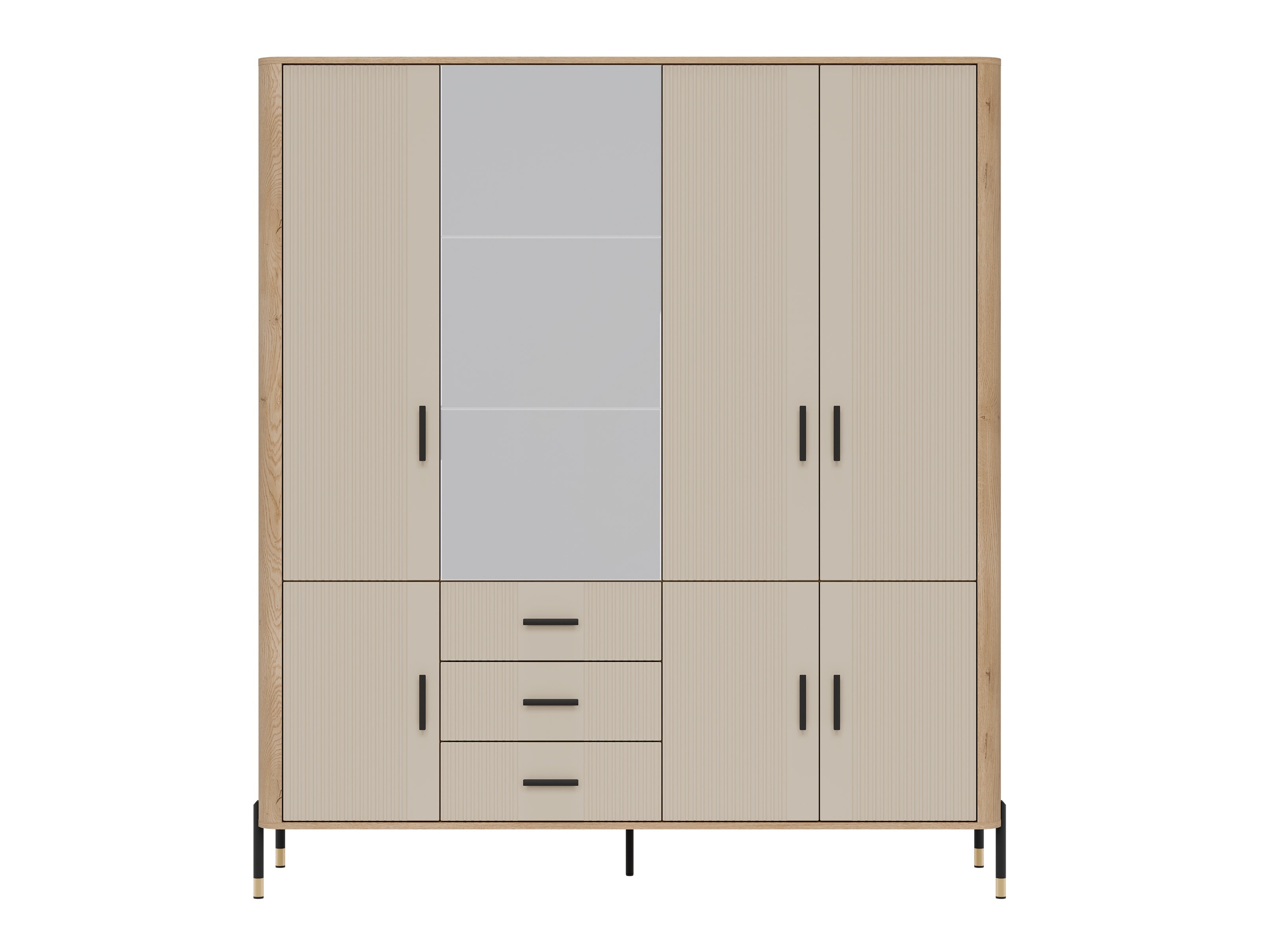 Armoire Flosora 135 (Cachemire)