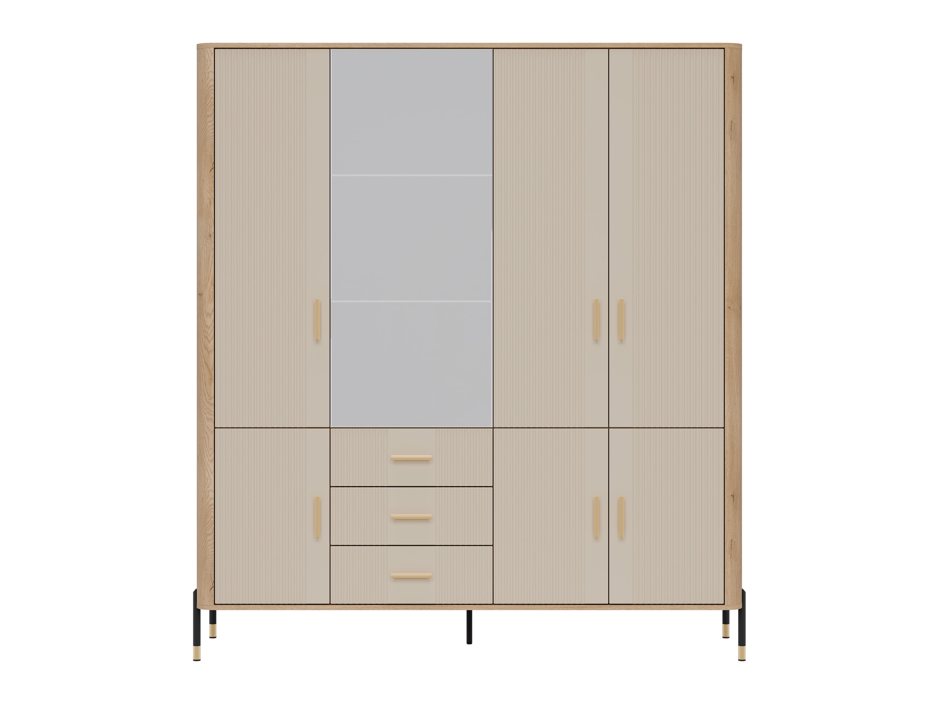 Armoire Flosora 135 (Cachemire)