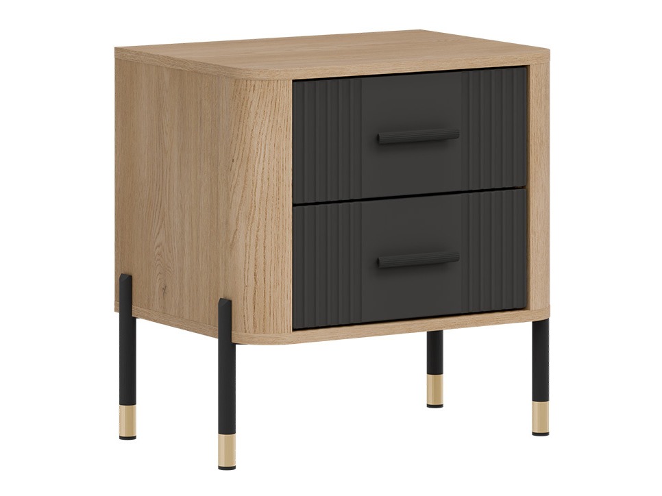 Table de chevet Flosora 140 (Anthracite)
