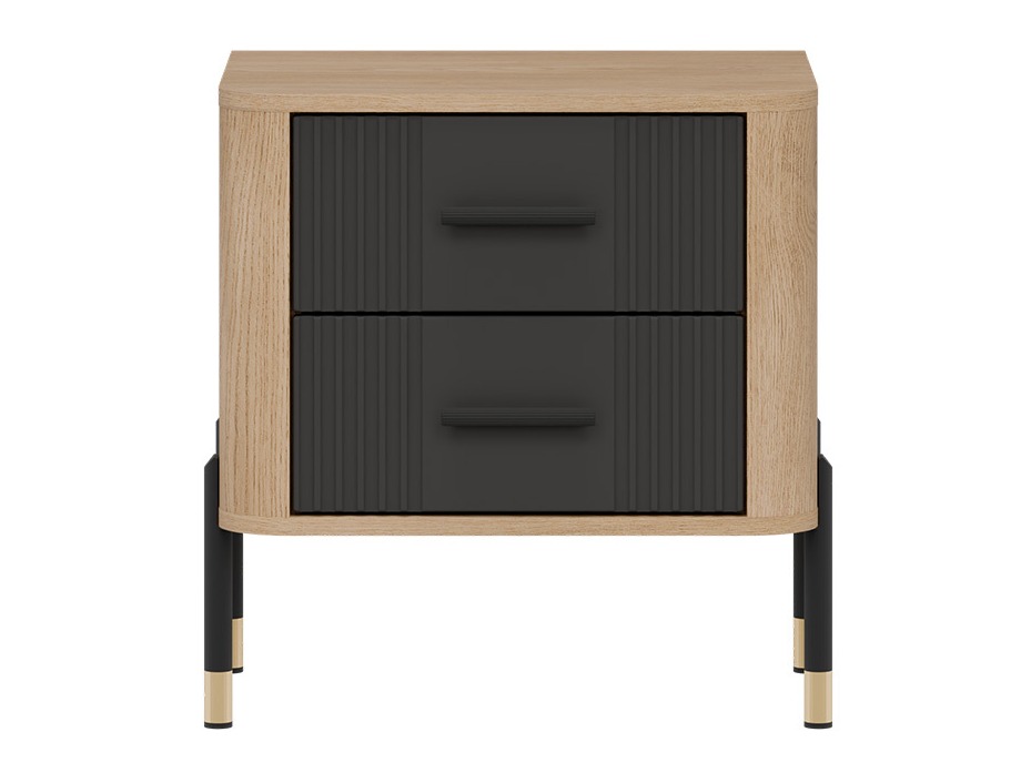 Table de chevet Flosora 140 (Anthracite)