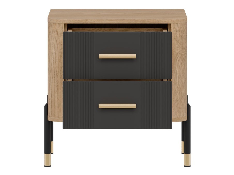 Table de chevet Flosora 140 (Anthracite)