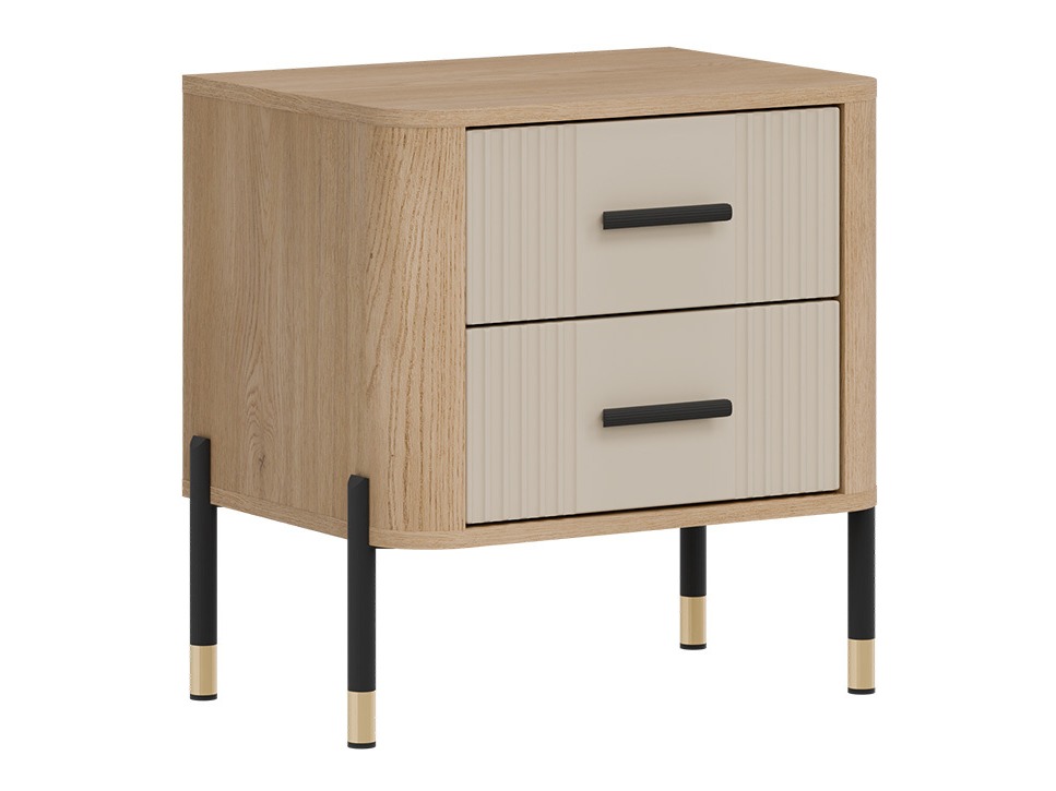 Table de chevet Flosora 140 (Cachemire)