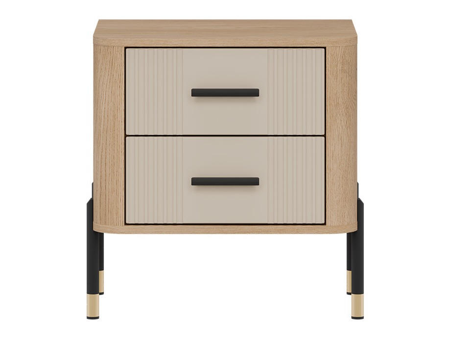 Table de chevet Flosora 140 (Cachemire)