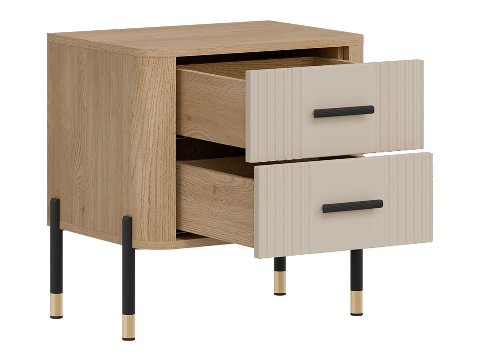 Table de chevet Flosora 140 (Cachemire)