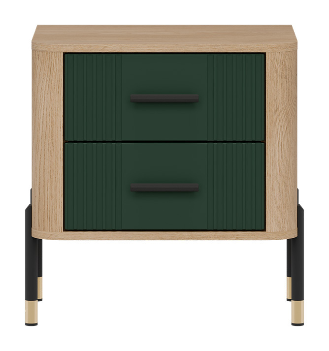 Table de chevet Flosora 140 (Vert)