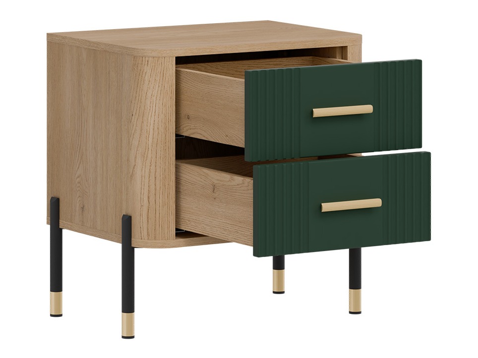 Table de chevet Flosora 140 (Vert)