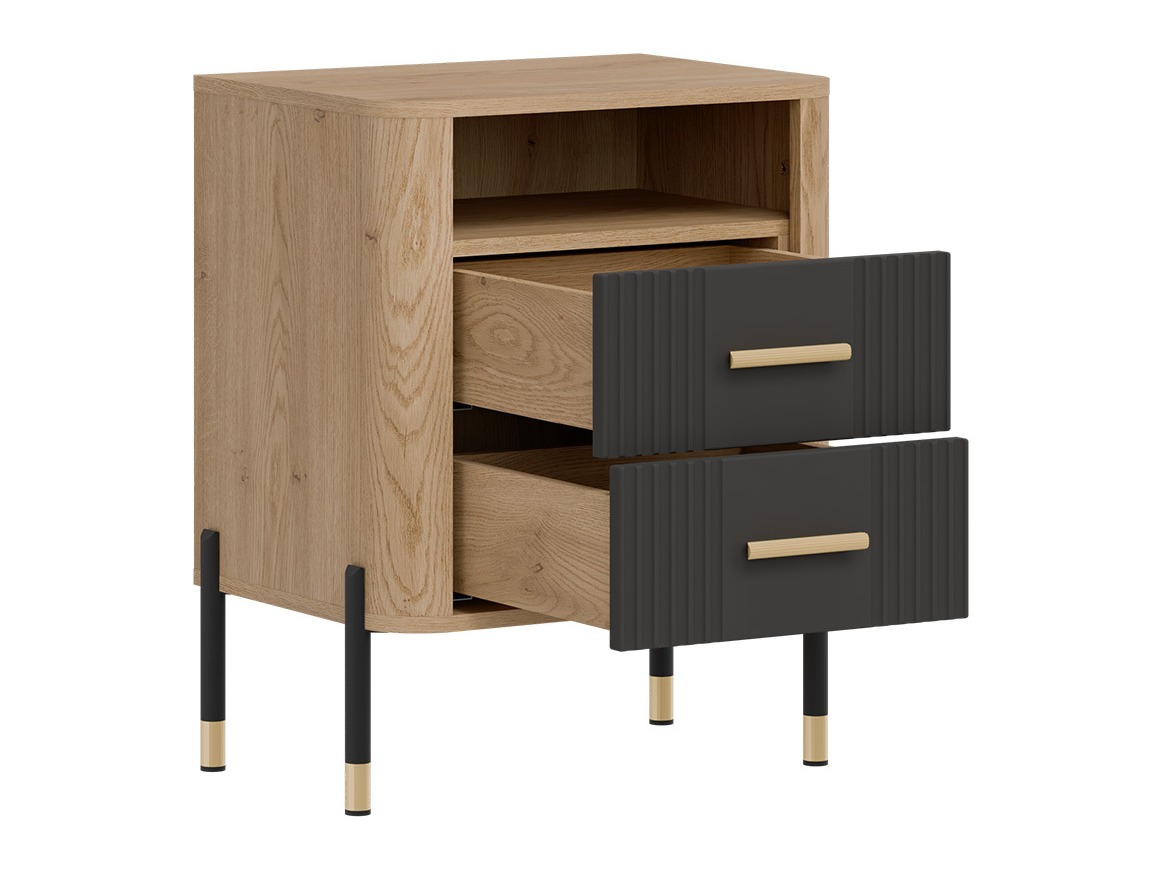 Table de chevet Flosora 142 (Anthracite)