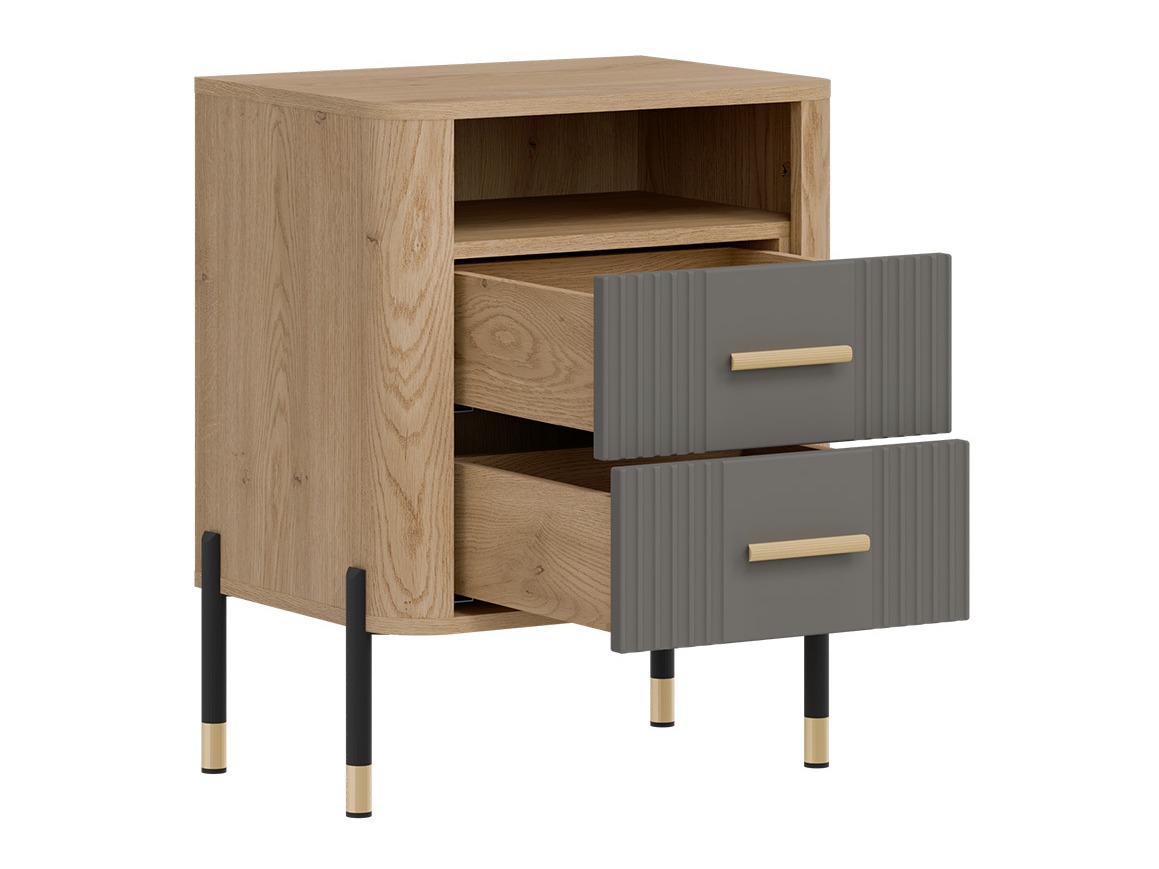 Table de chevet Flosora 142 (Gris)