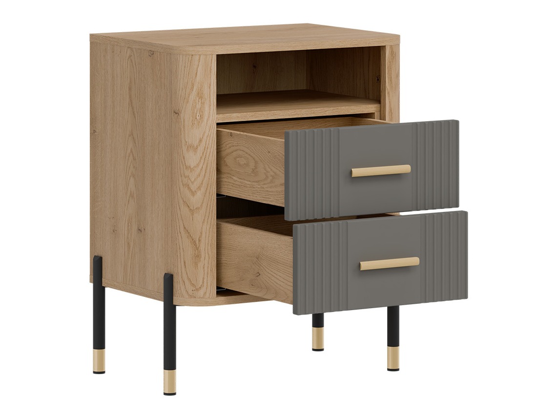 Table de chevet Flosora 142 (Gris)