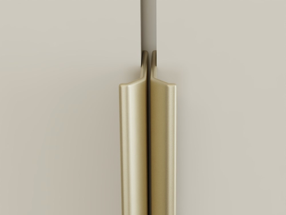 Armoire Mandeville 370 (Cachemire + Doré)