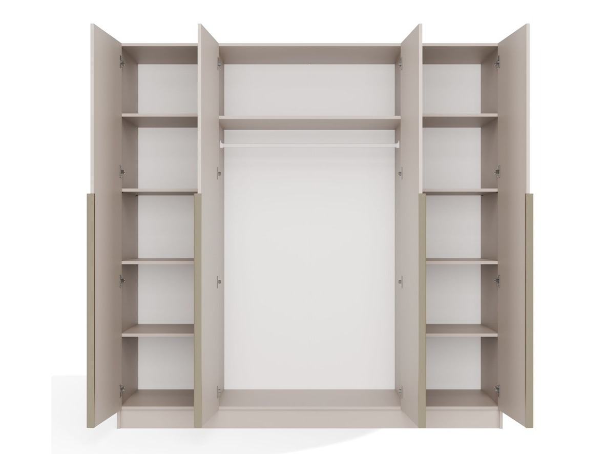 Armoire Mandeville 370 (Cachemire + Doré)