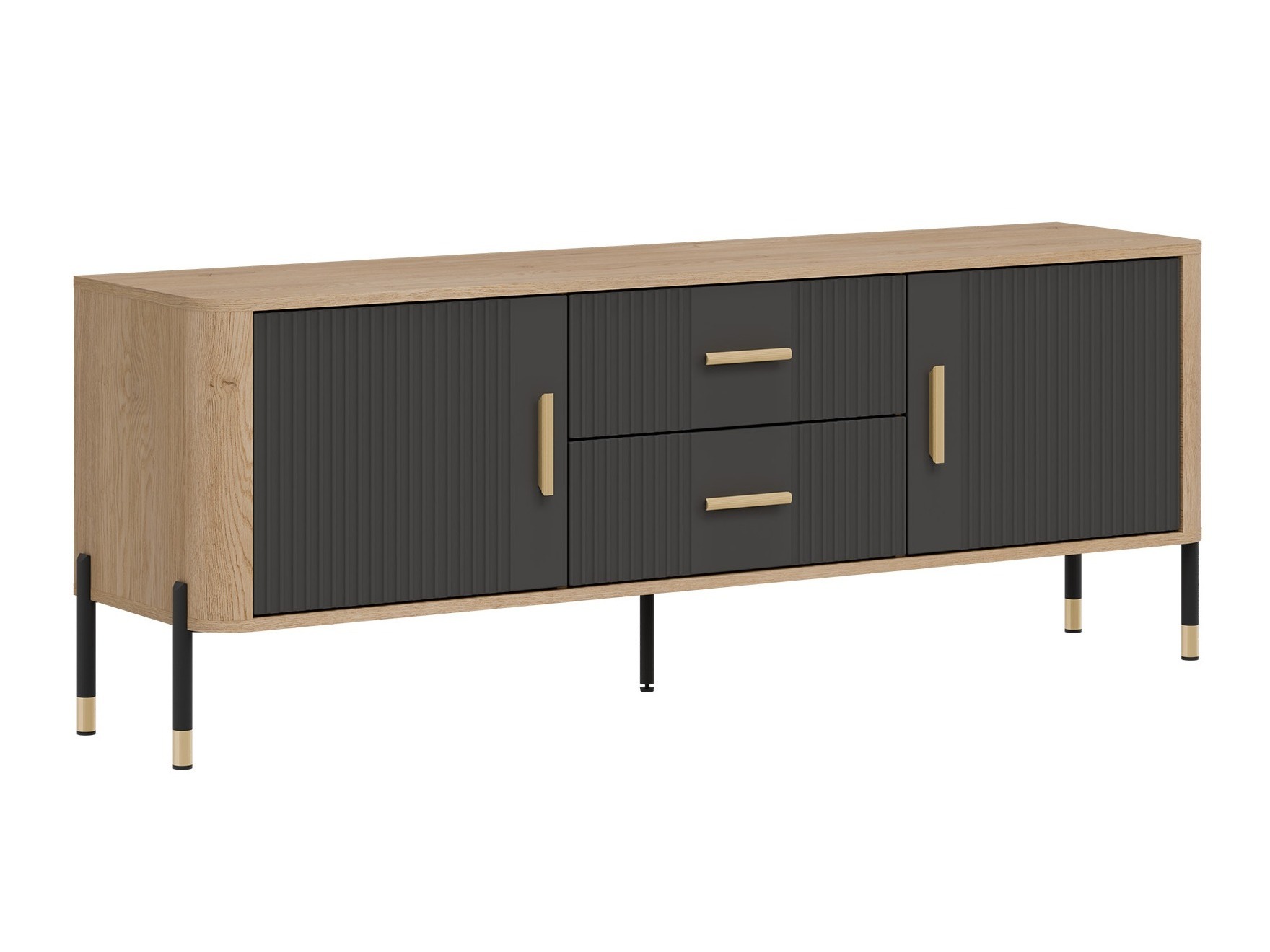 Ensemble de salon Flosora 147 (Anthracite)