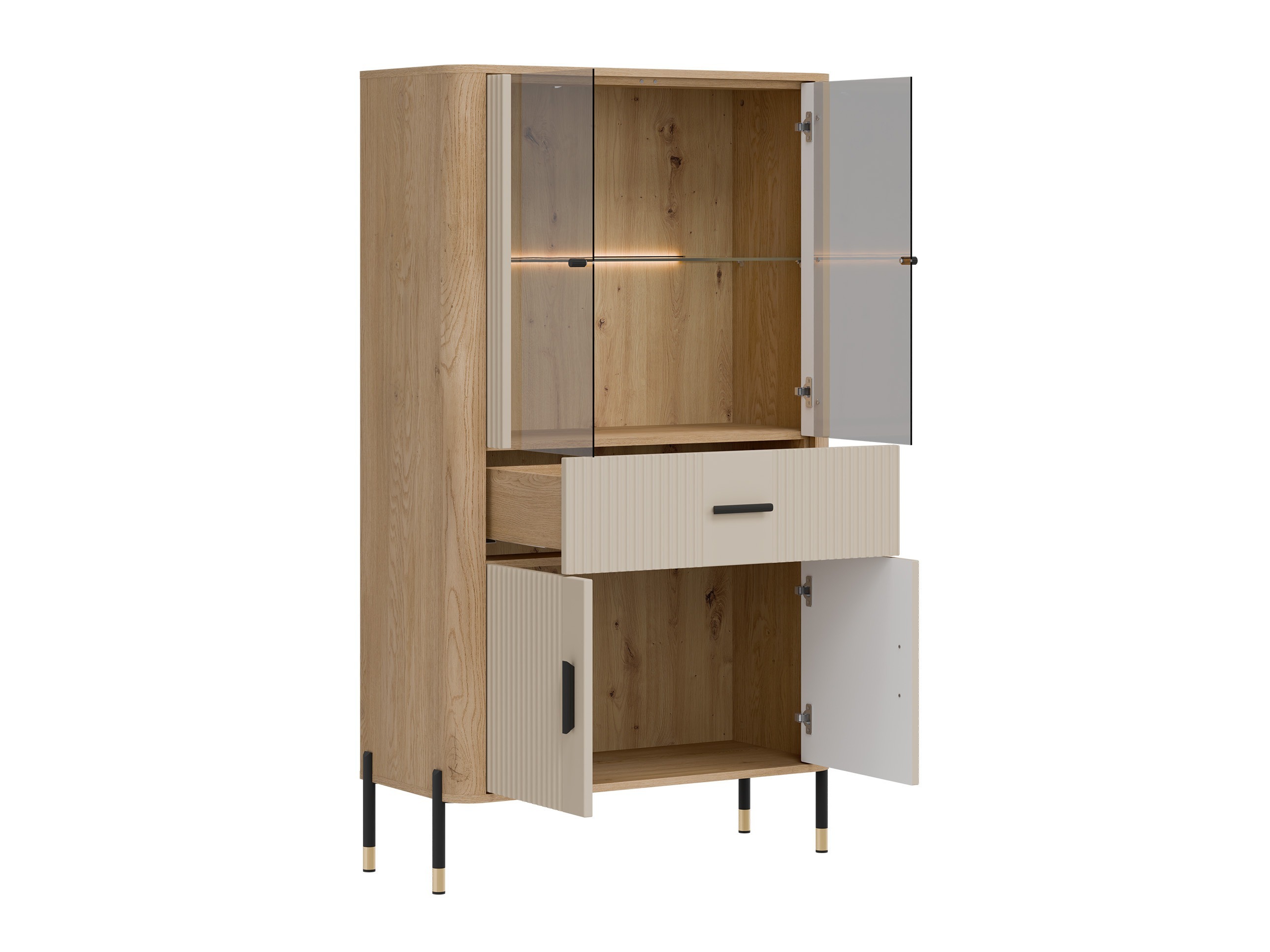 Ensemble de salon Flosora 147 (Cachemire)