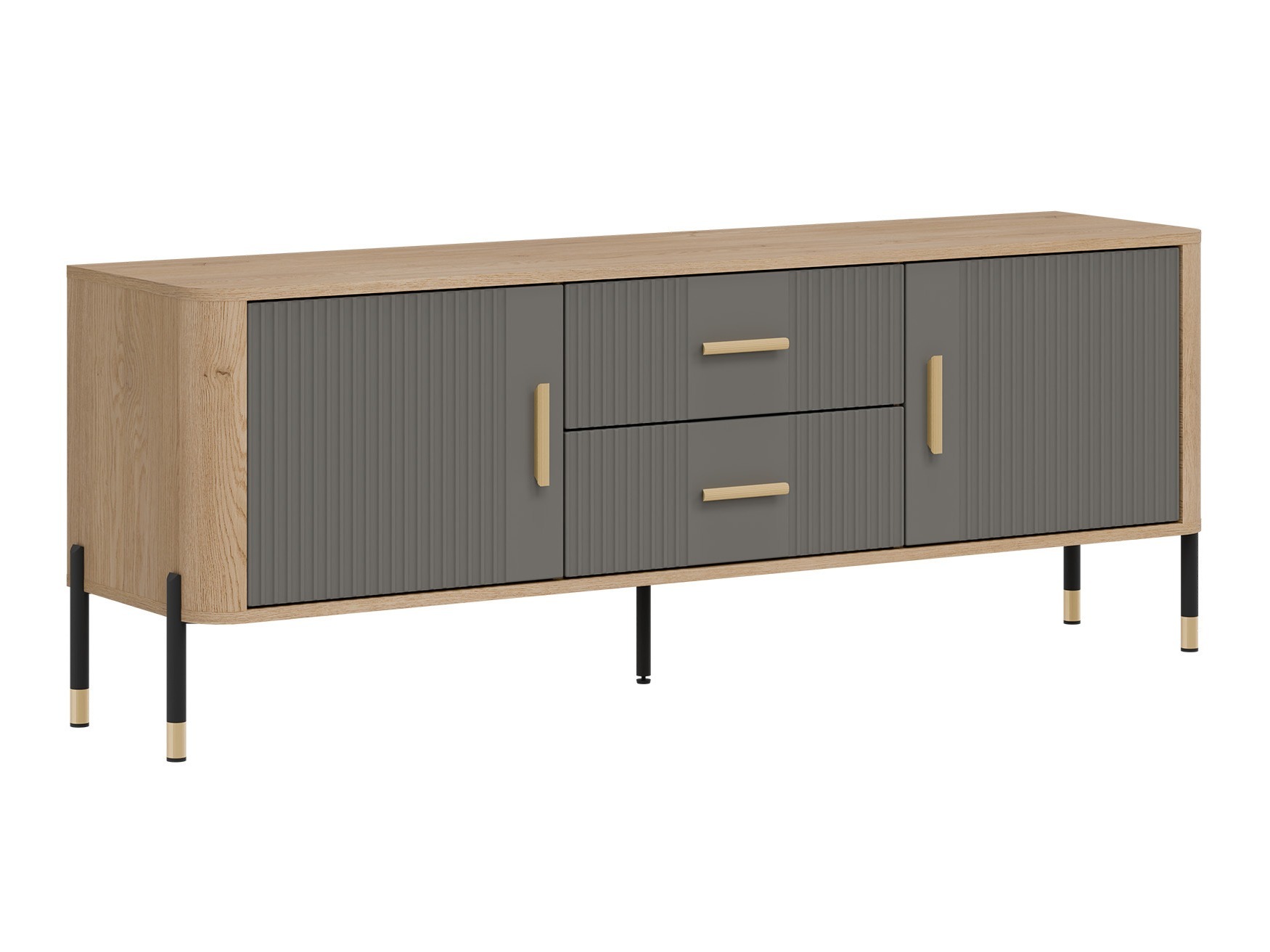 Ensemble de salon Flosora 147 (Gris)