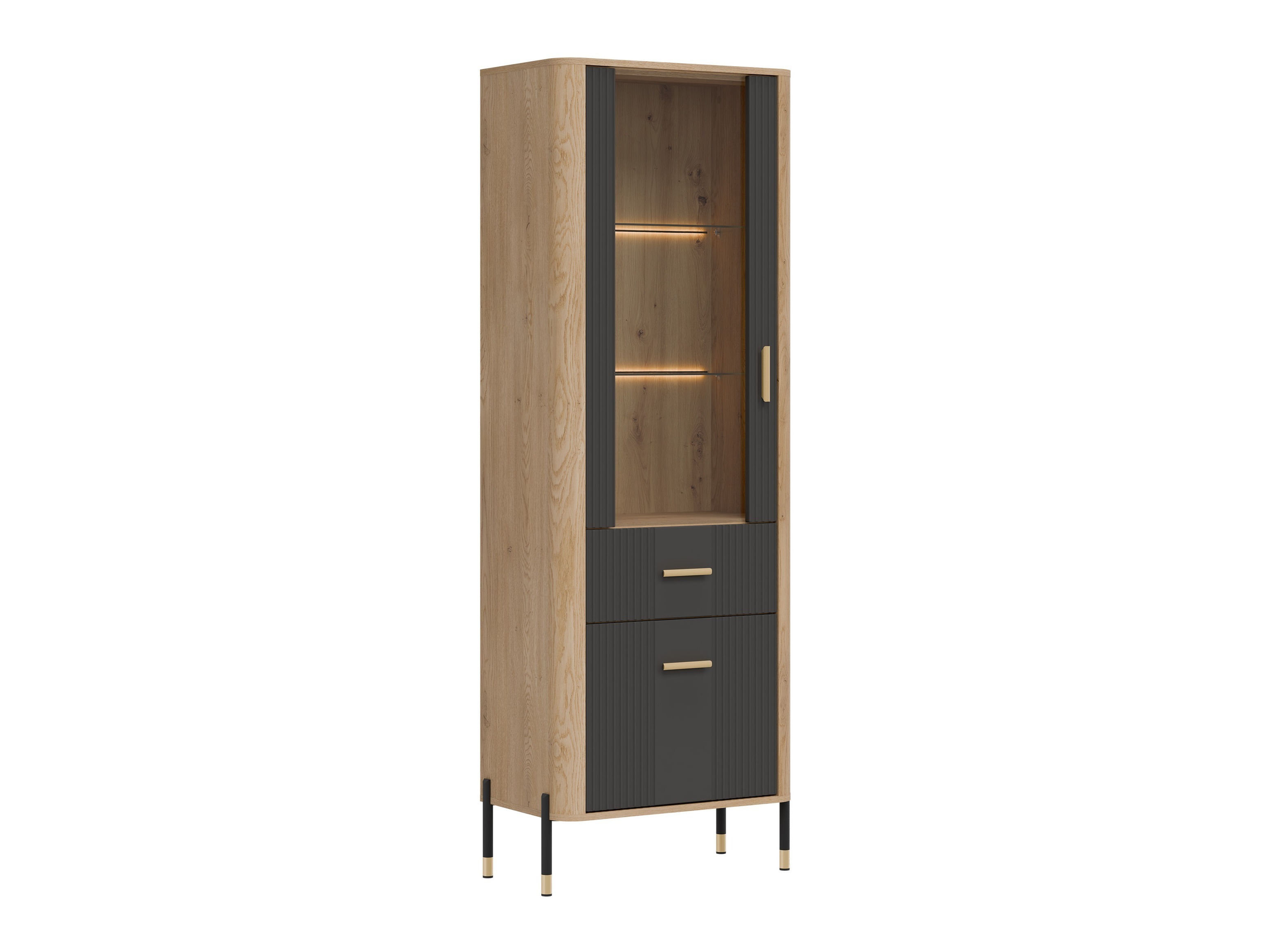 Ensemble de salon Flosora 148 (Anthracite)