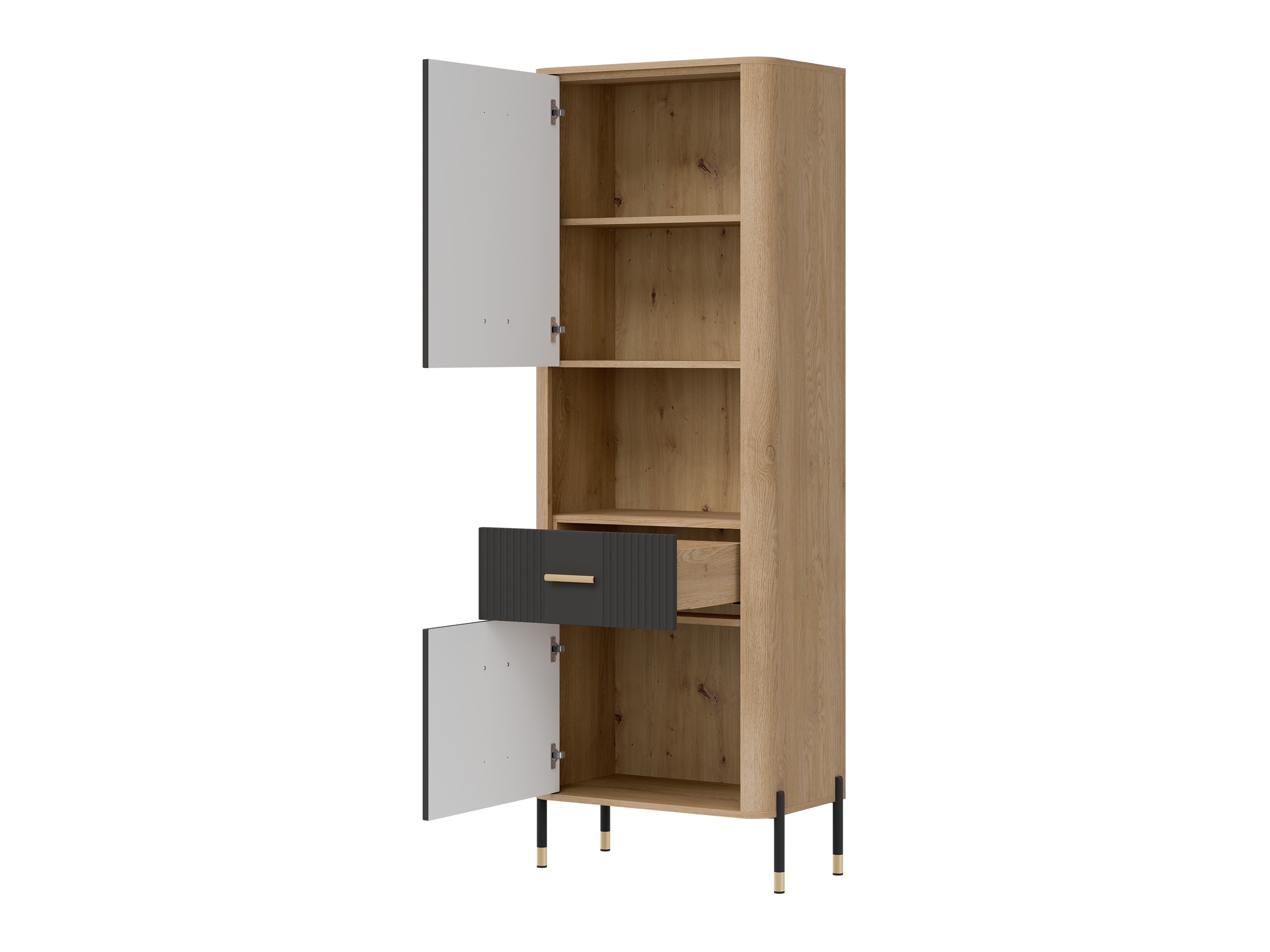 Ensemble de salon Flosora 149 (Anthracite)