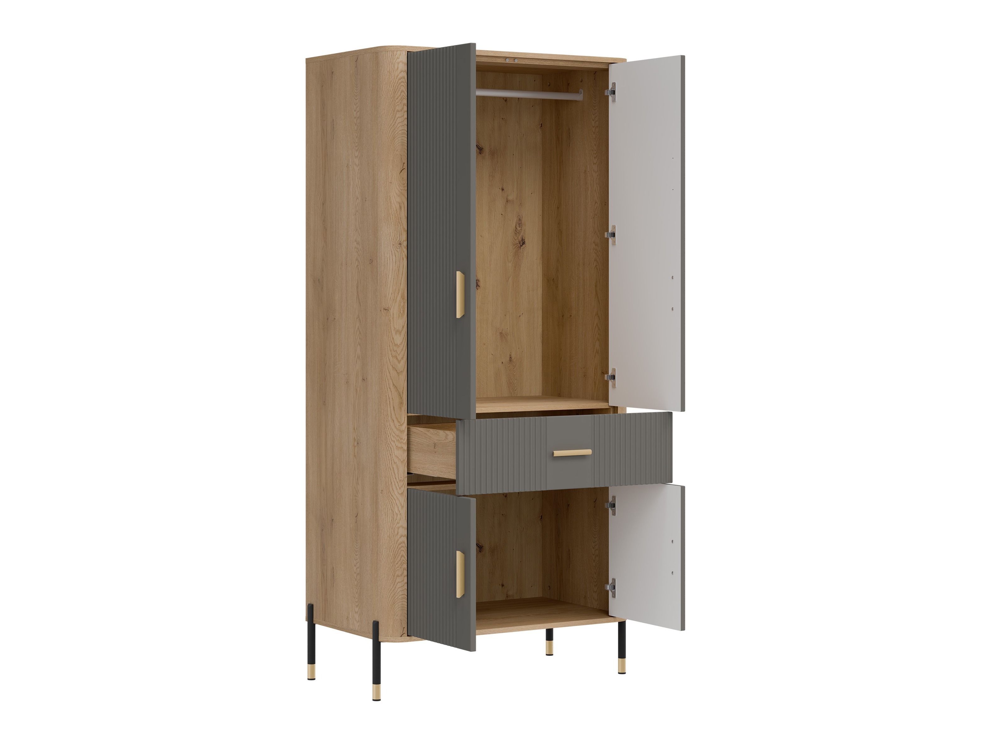 Ensemble de salon Flosora 149 (Gris)
