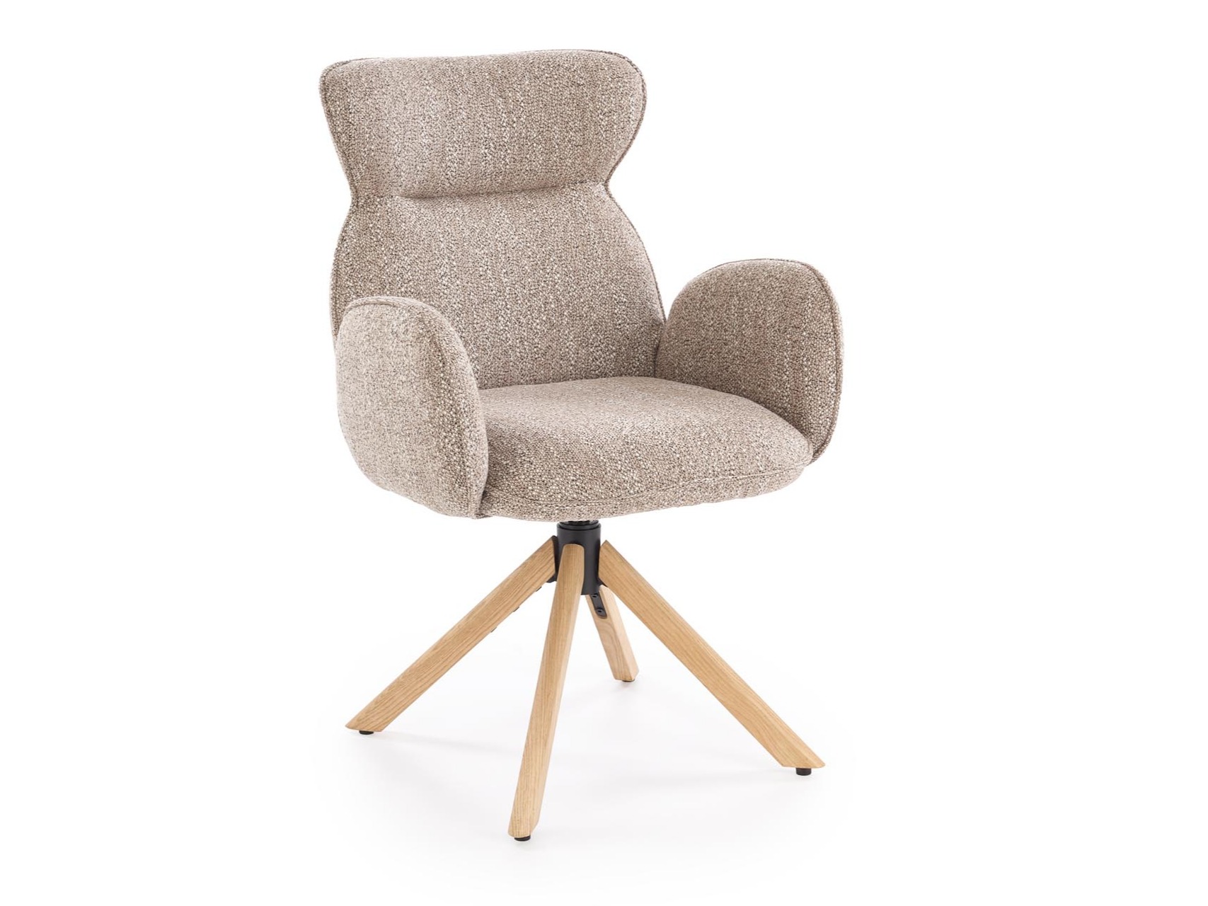 Chaise Houston 2041 (Beige + Clair bois)